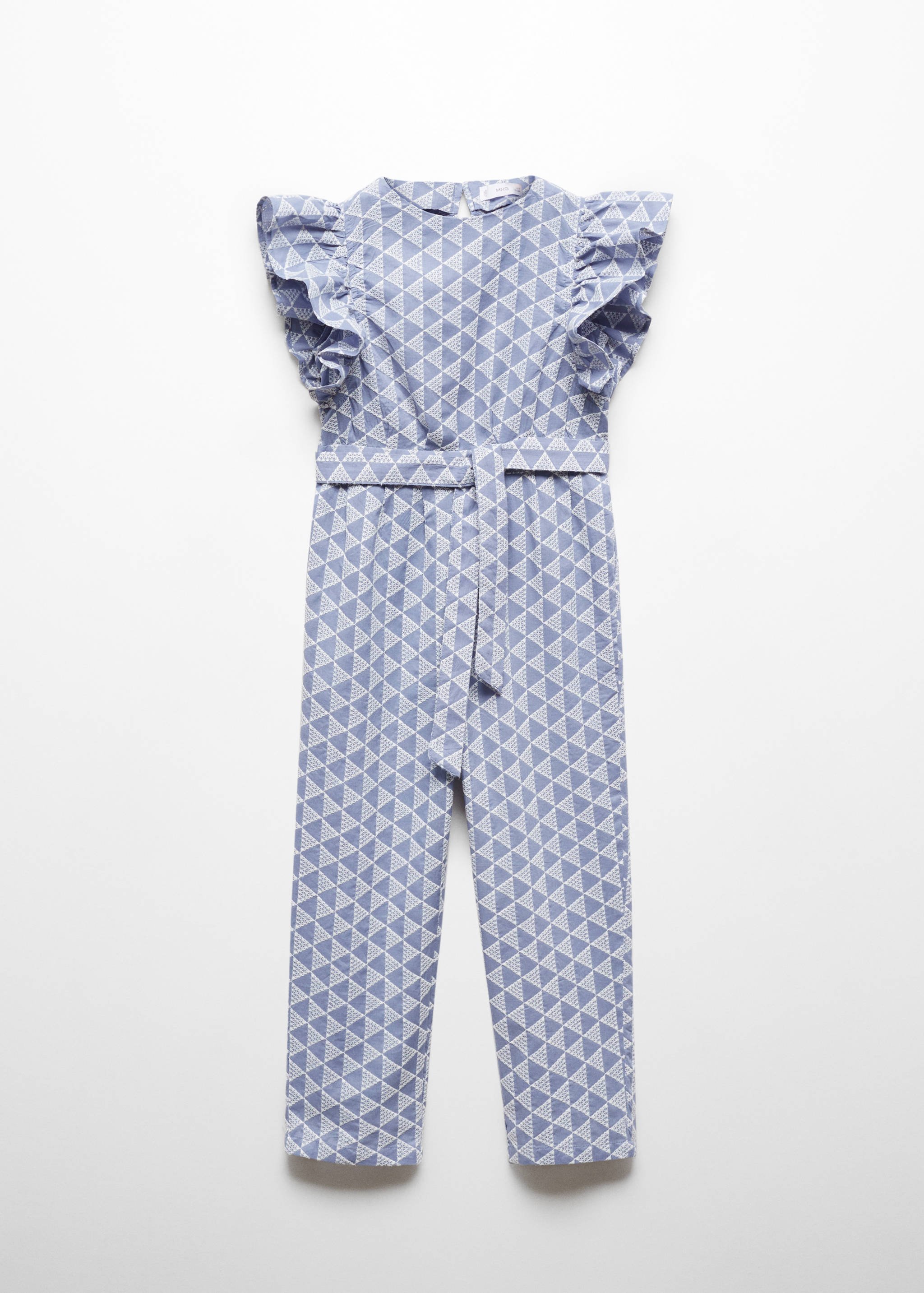 Hímzett nadrágruha fodrokkal - Termék modell nélkül