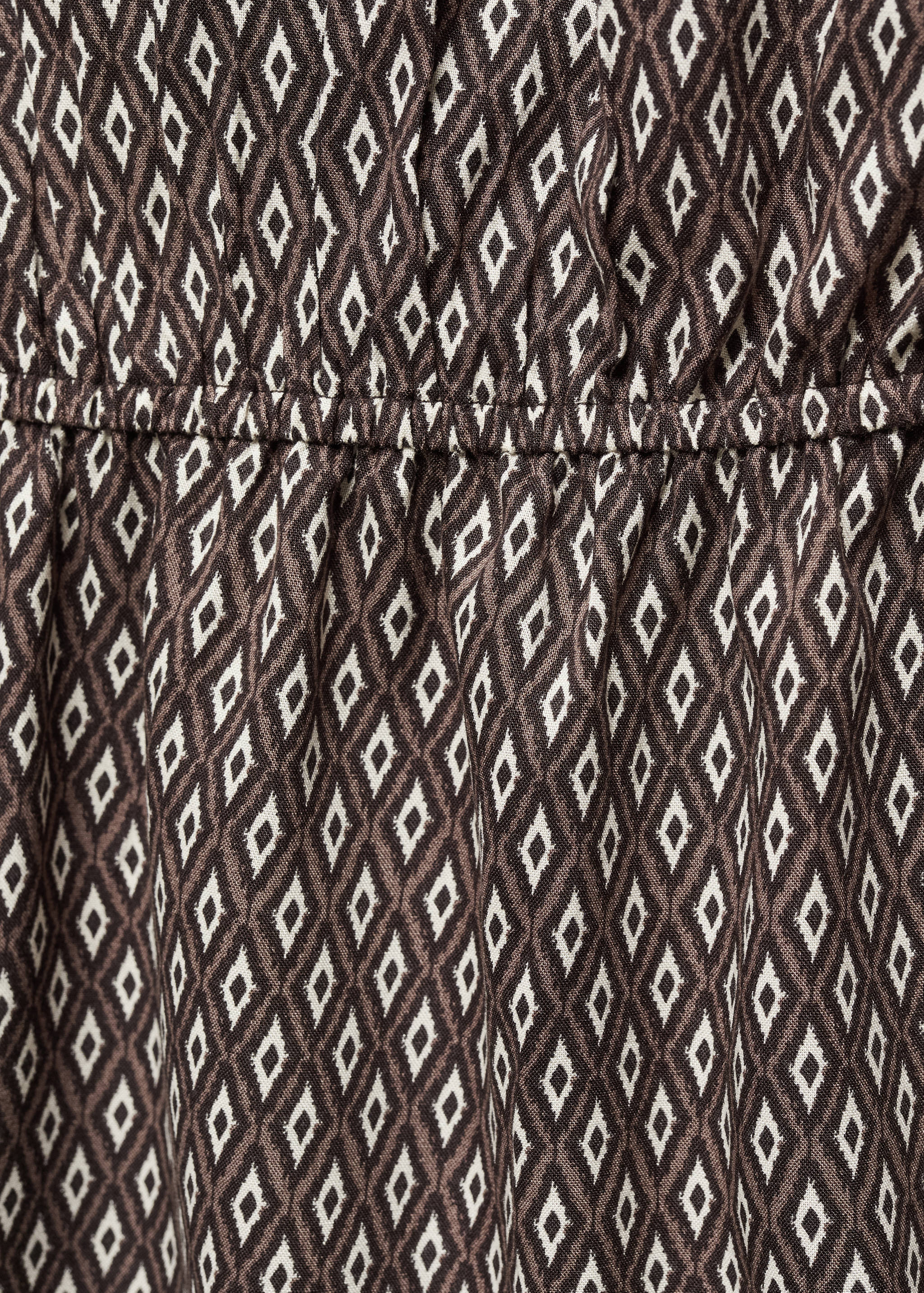 Printed asymmetrical dress - Details of the article 8