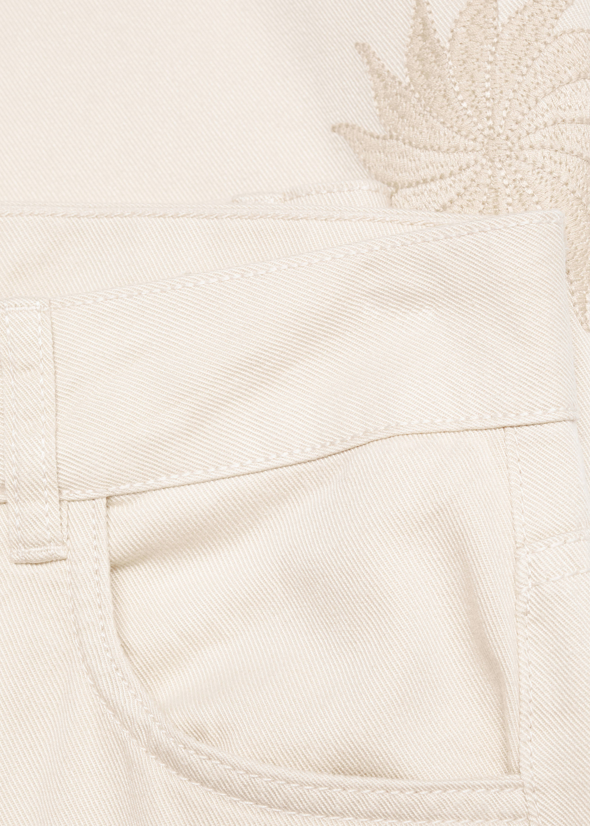 Pantalón algodón bordado - Detalle del artículo 8