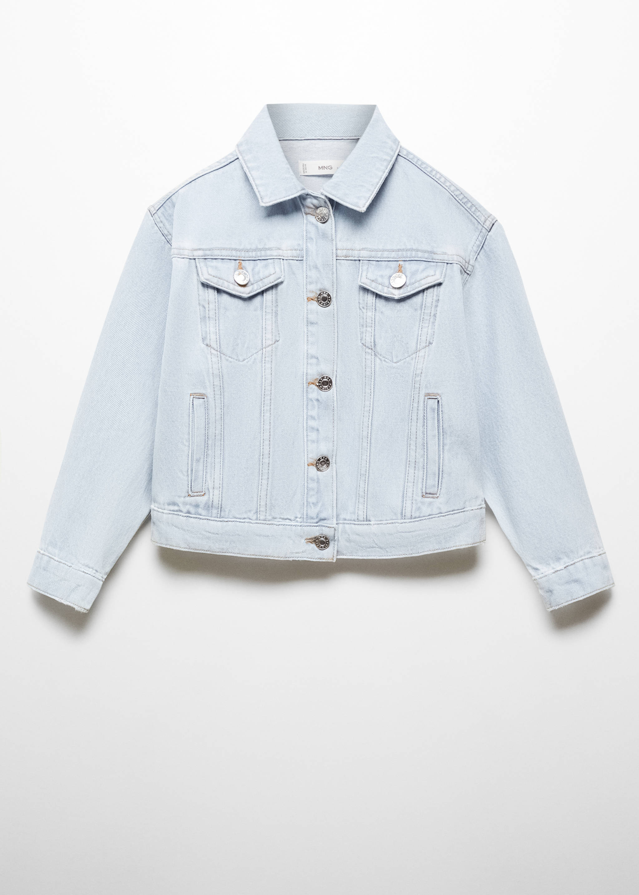 Pocketed denim jacket - Article without model