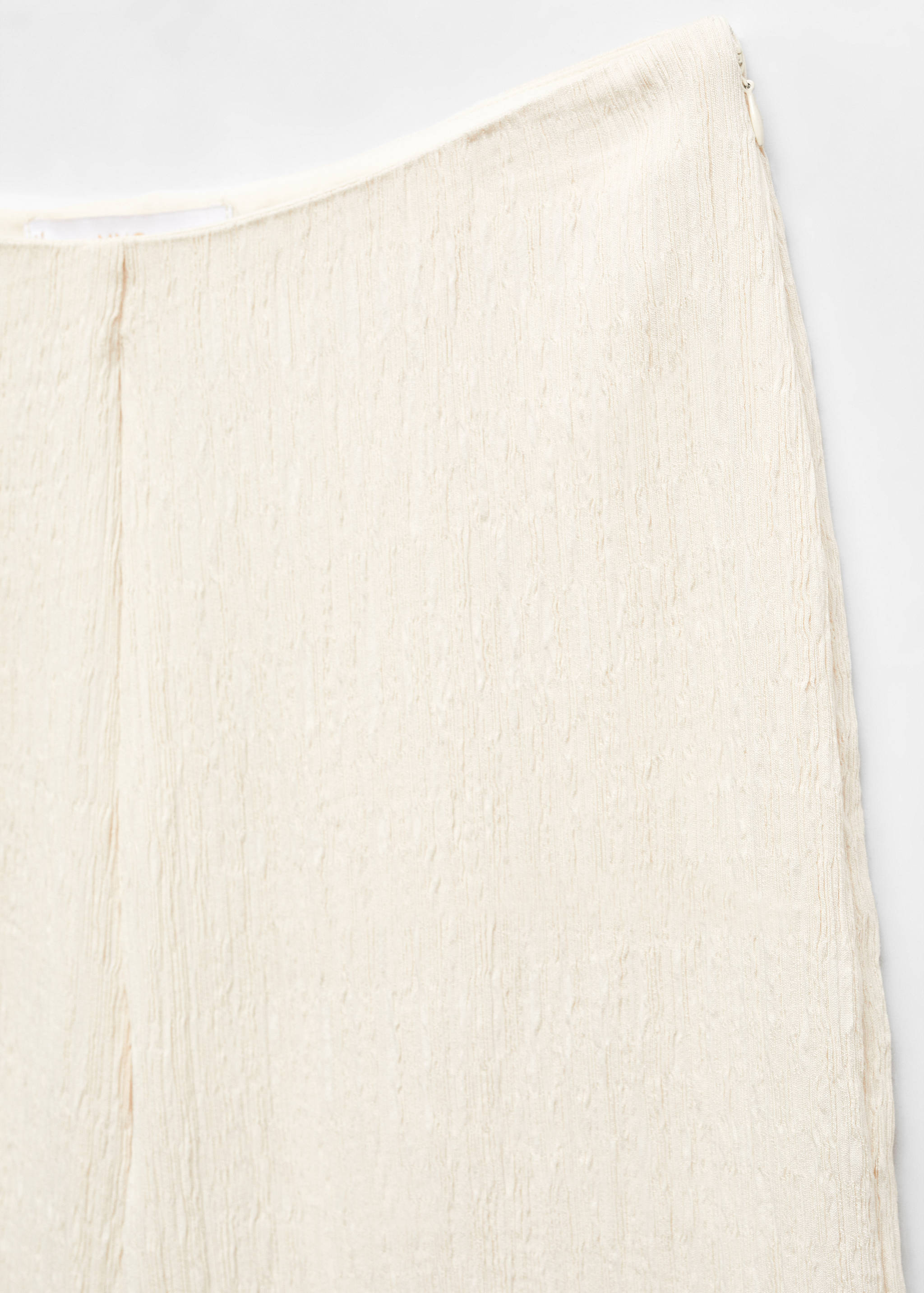 Kalhoty se strukturou a širokými nohavicemi - Detail zboží 8