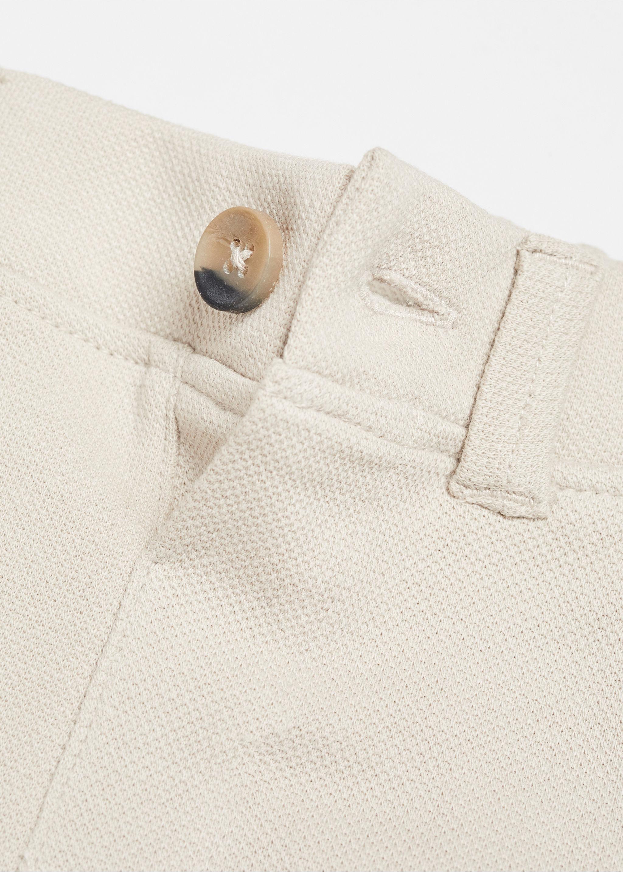 Cotton suit bermuda shorts - Details of the article 8