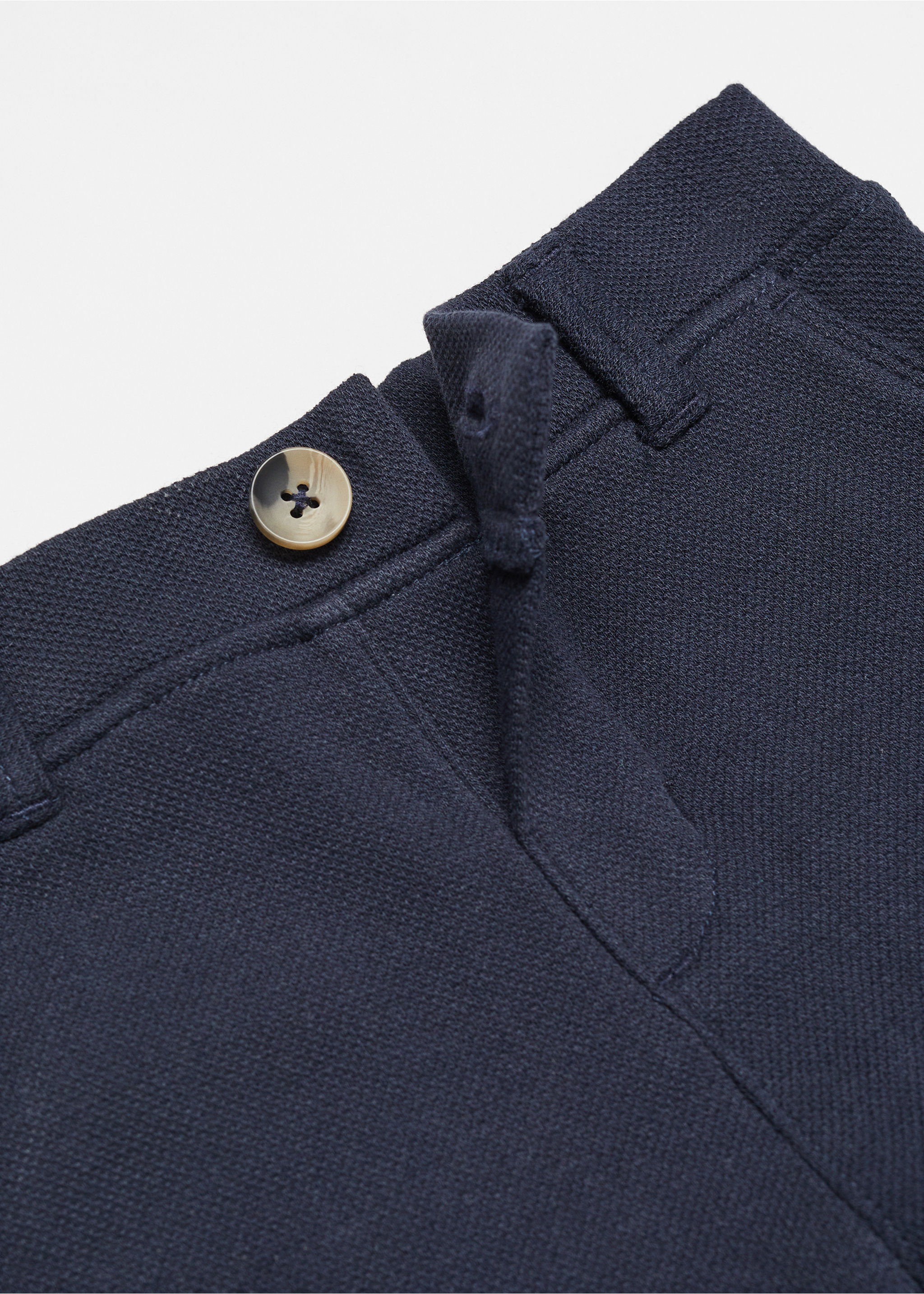 Cotton suit bermuda shorts - Details of the article 8