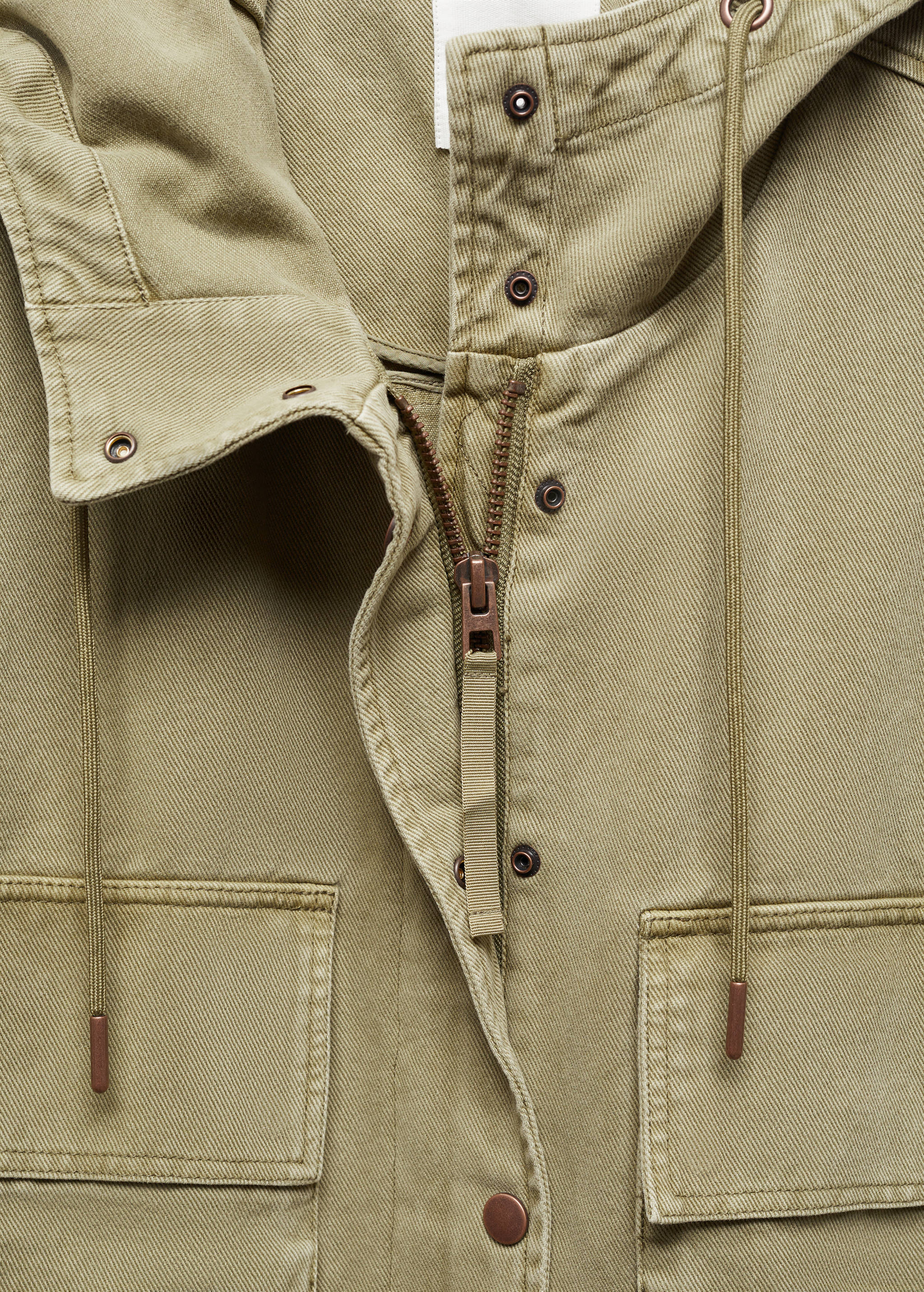 Parka algodón bolsillos - Detalle del artículo 8