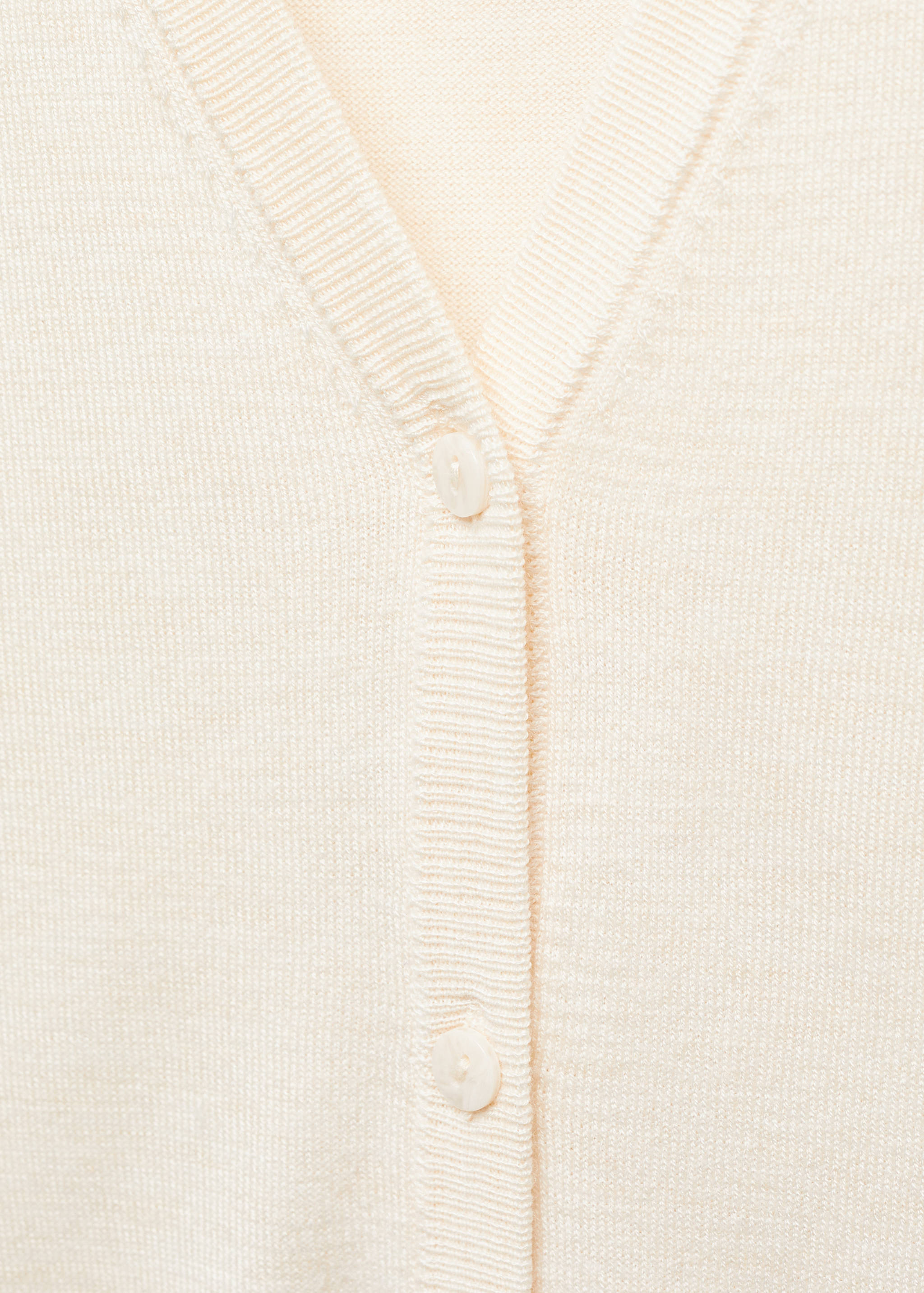 Knitted gilet with buttons - Details of the article 8