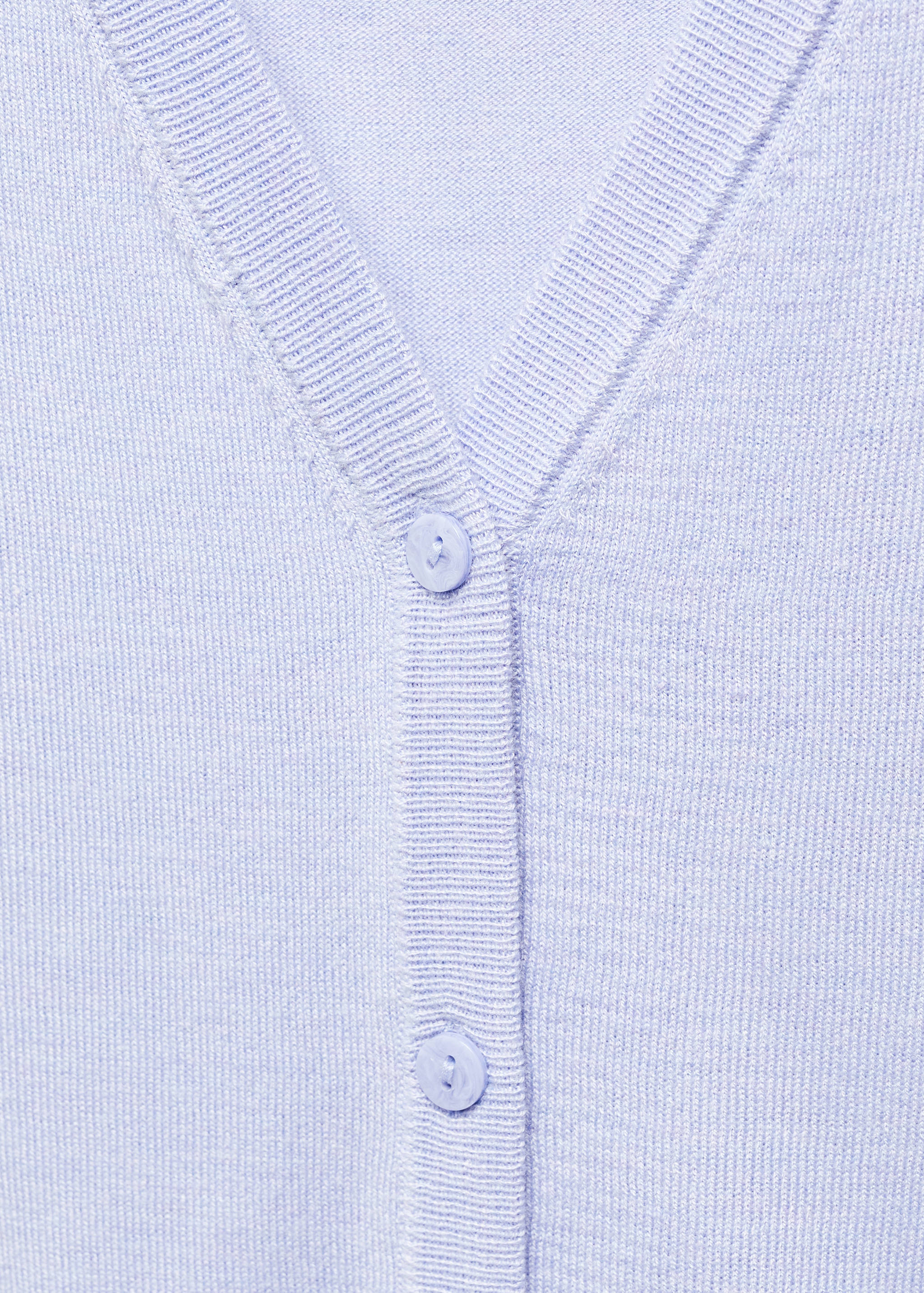 Knitted gilet with buttons - Details of the article 8