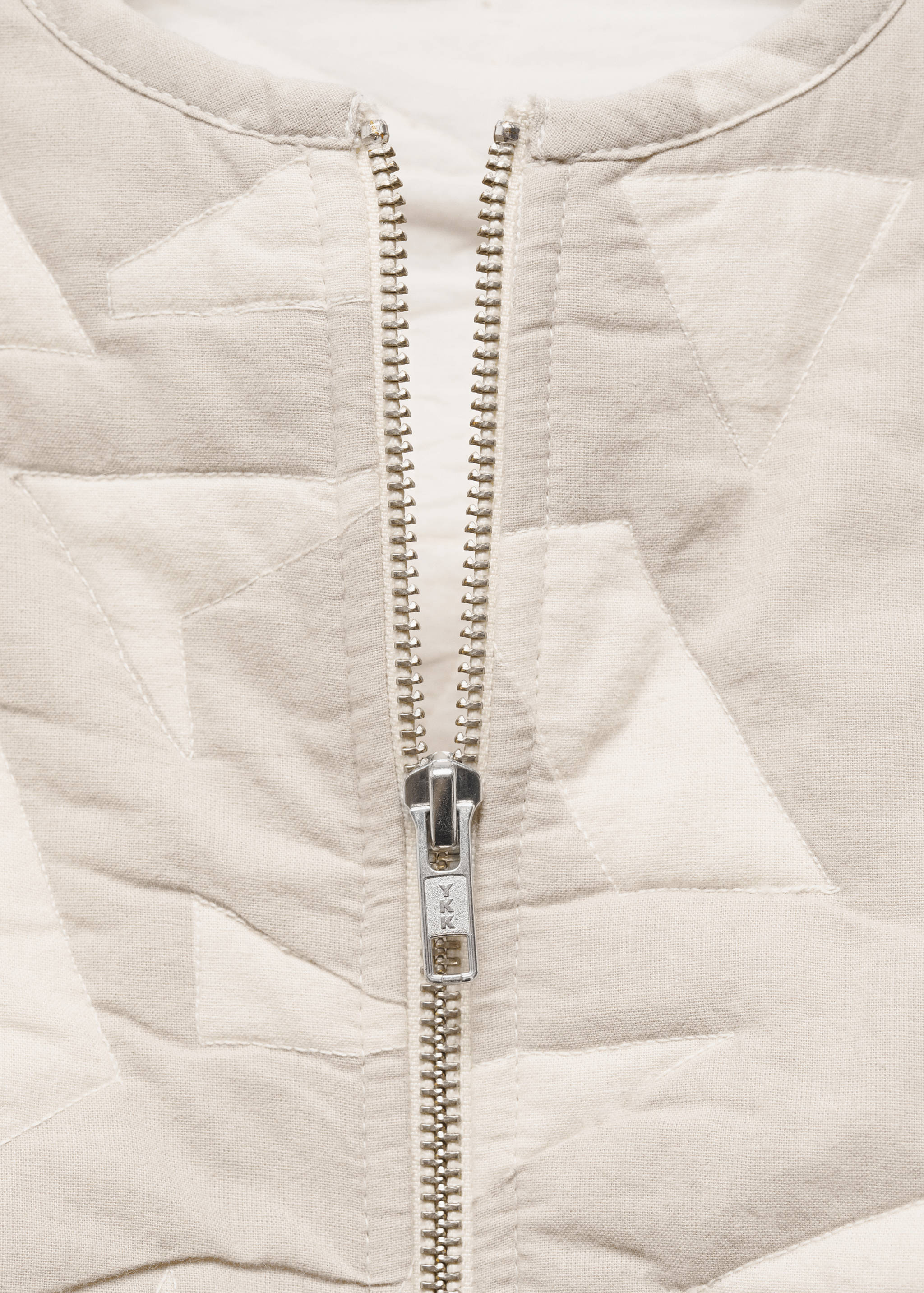 Cotton quilted jacket - Details of the article 8