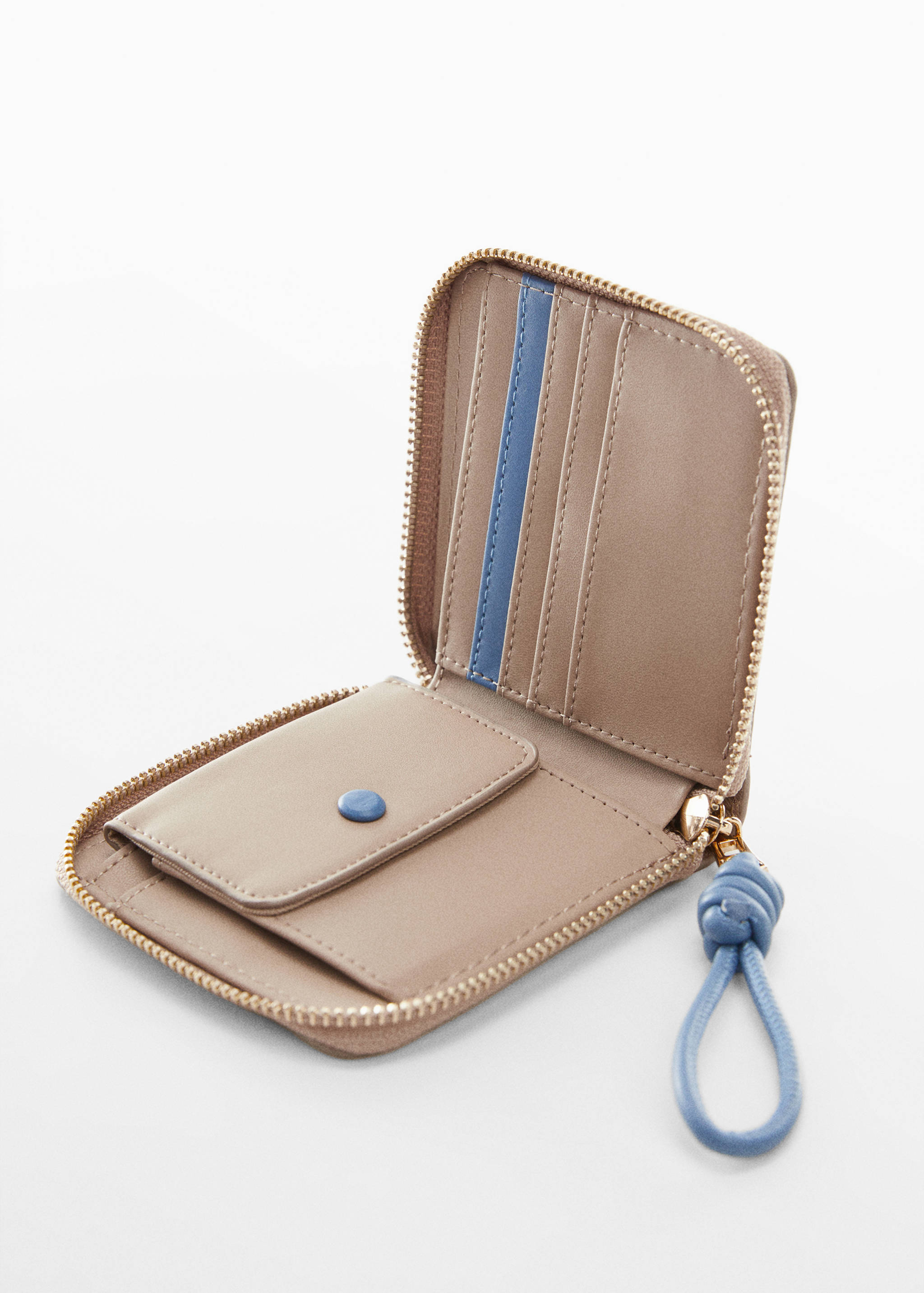 Faux-leather wallet - Details of the article 1