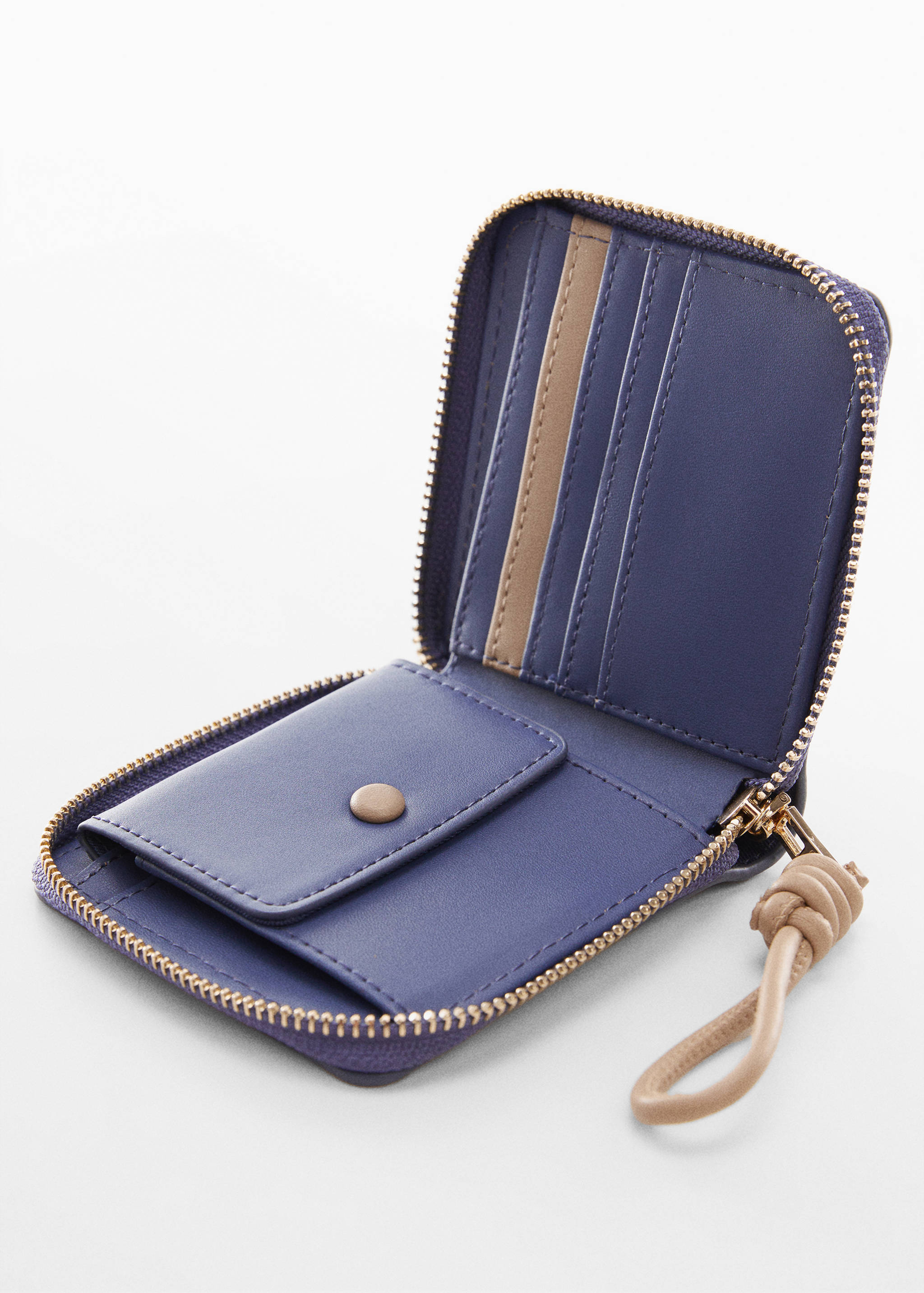 Faux-leather wallet - Details of the article 1