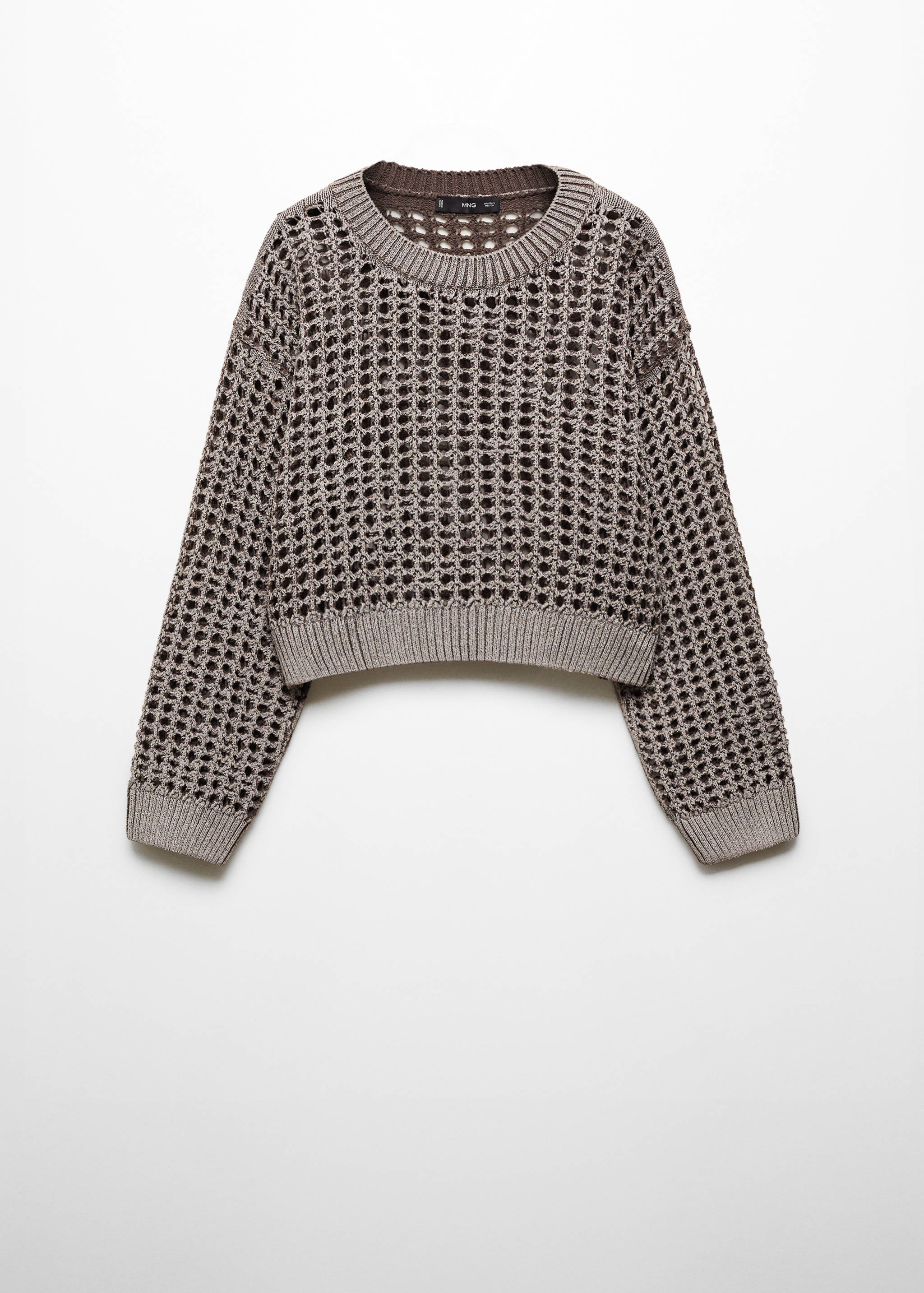 Jersey calado cuello redondo - Artículo sin modelo