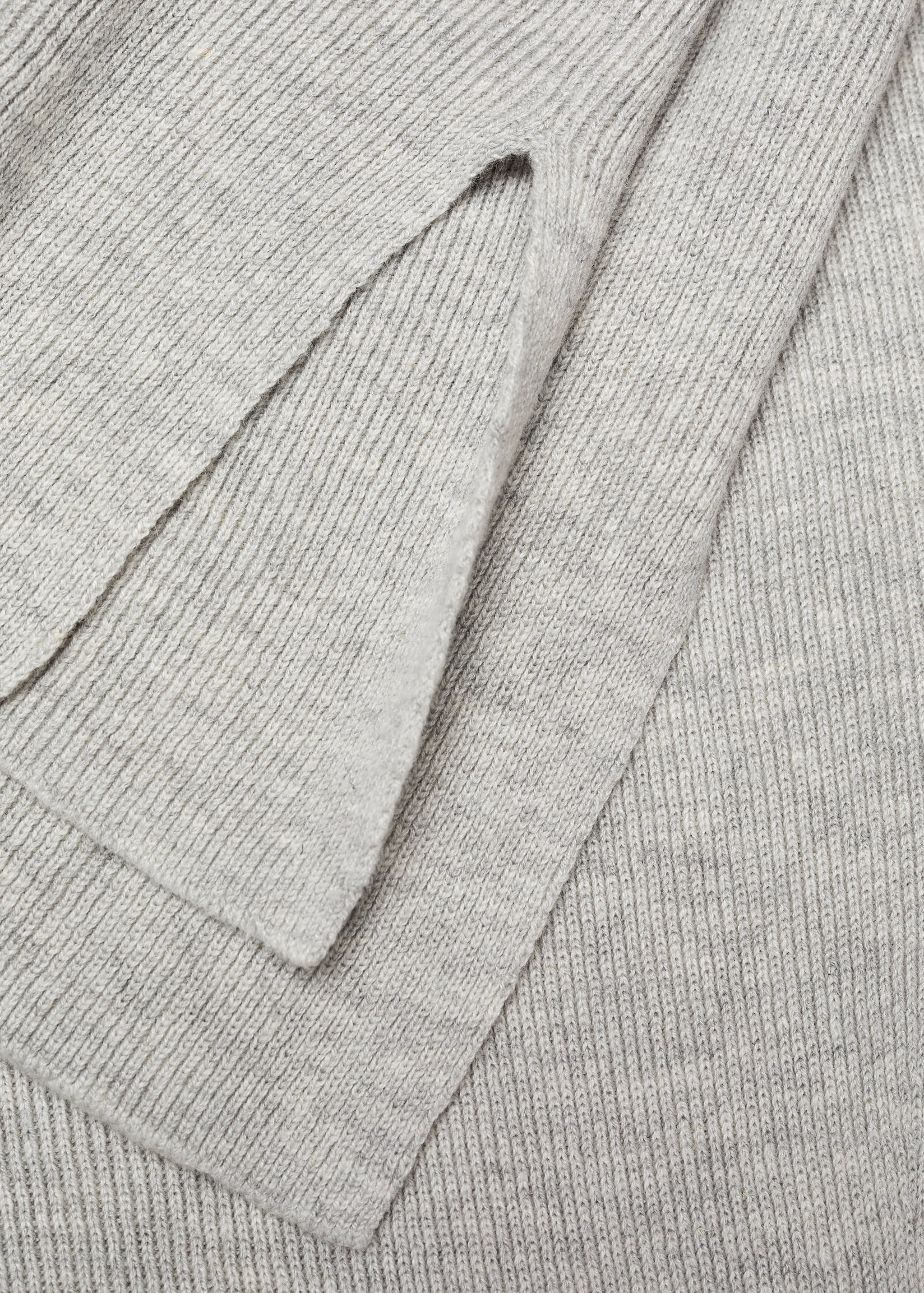 Stricktop aus Baumwolle mit Leinen - Detail des Artikels 8