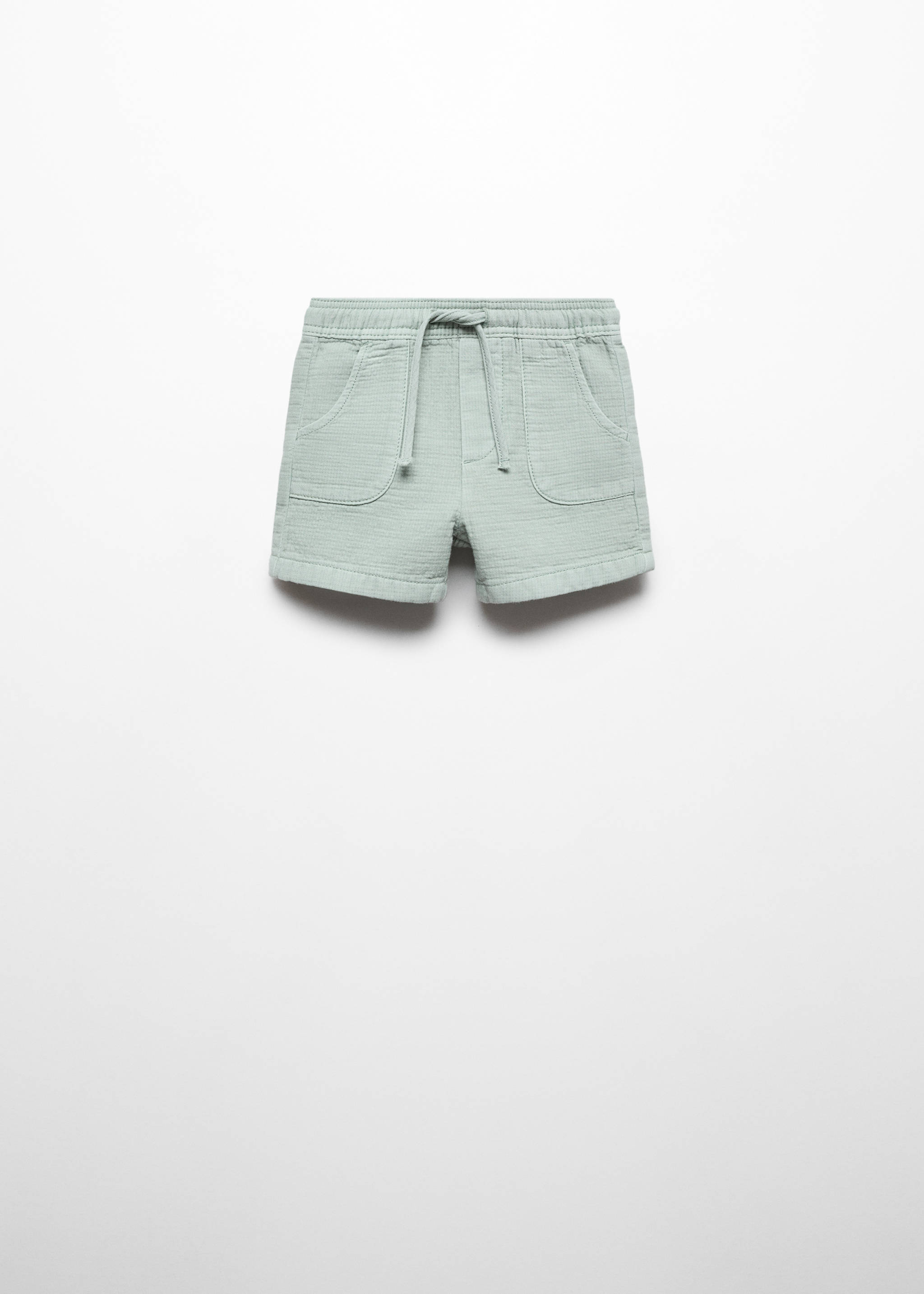 Bermuda coton taille élastique - Article sans modèle