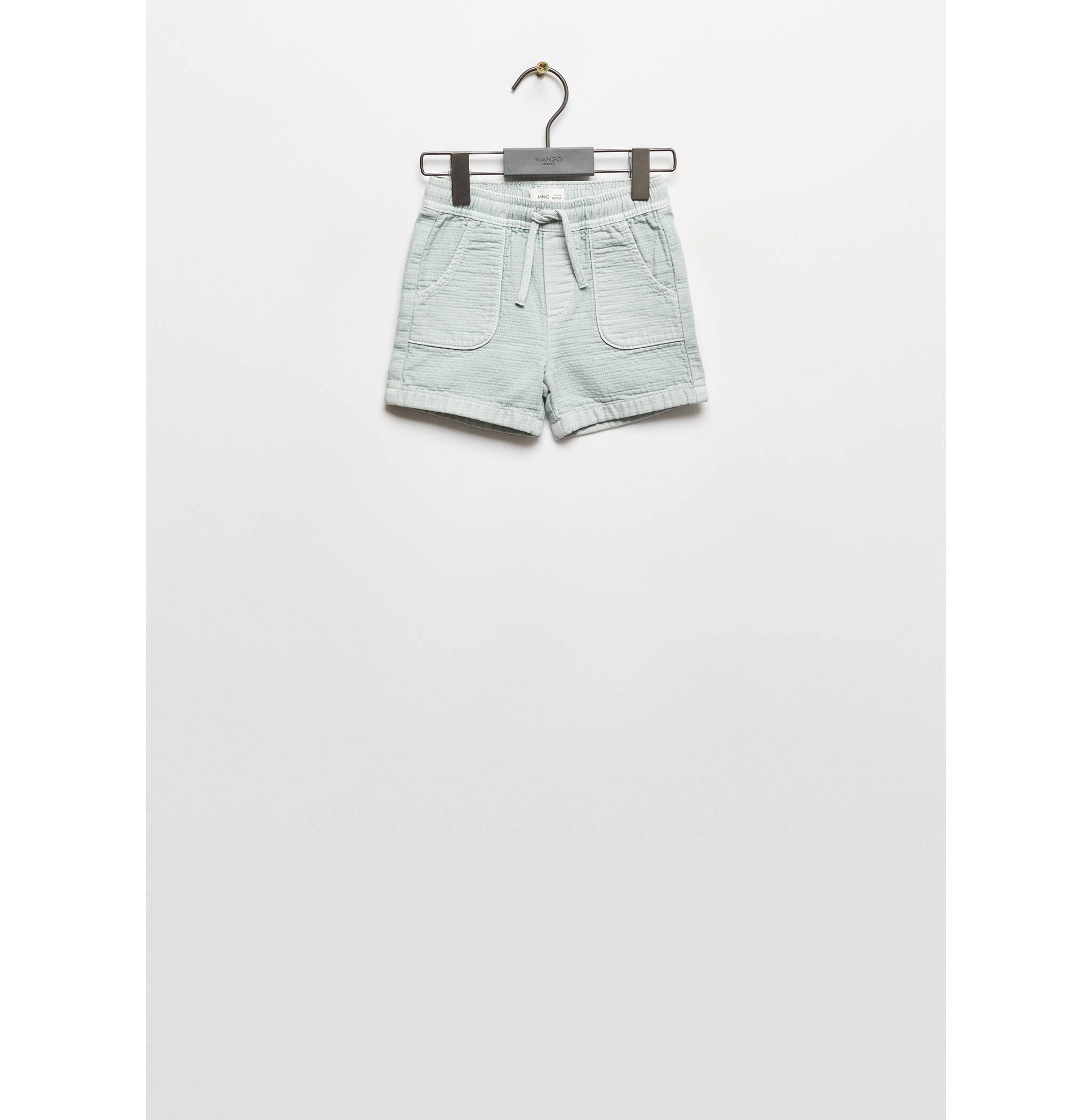 Bermuda coton taille élastique - Article sans modèle