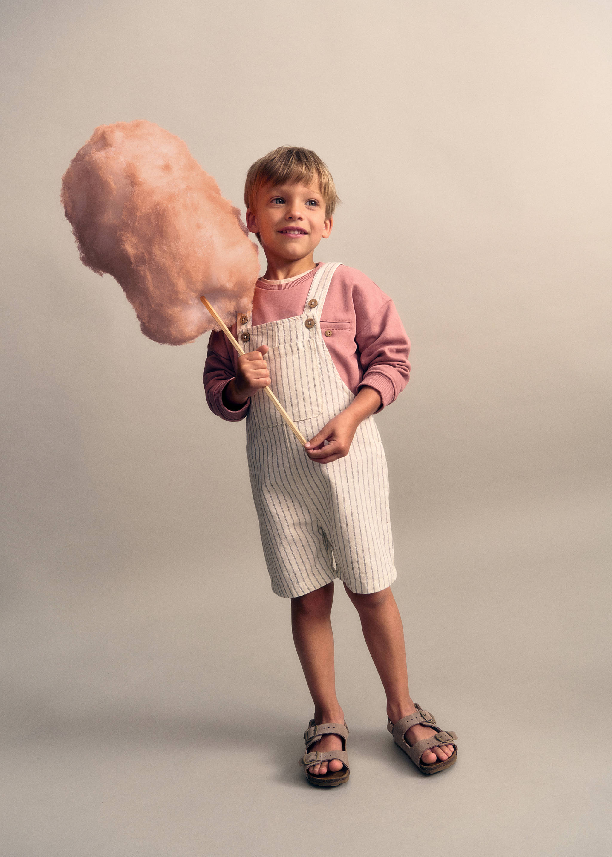 Salopette coton rayures - Détail de l'article 6