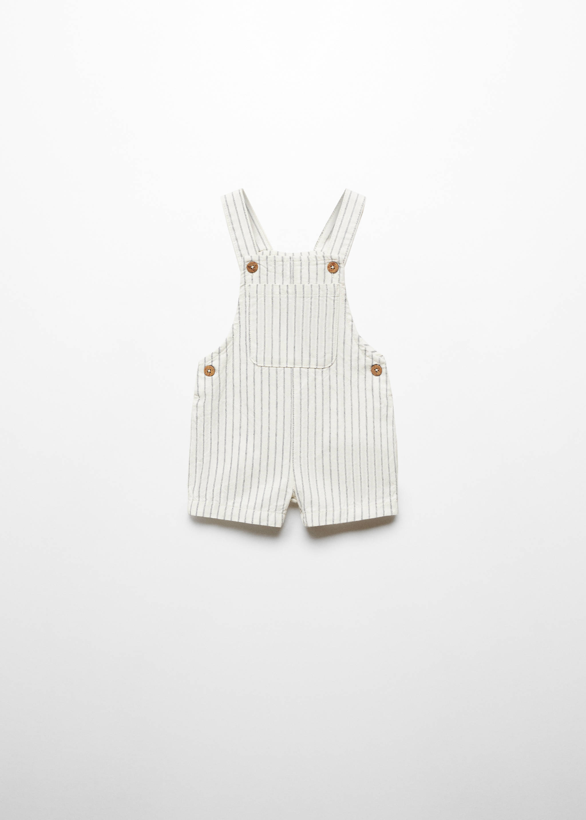 Salopette coton rayures - Article sans modèle