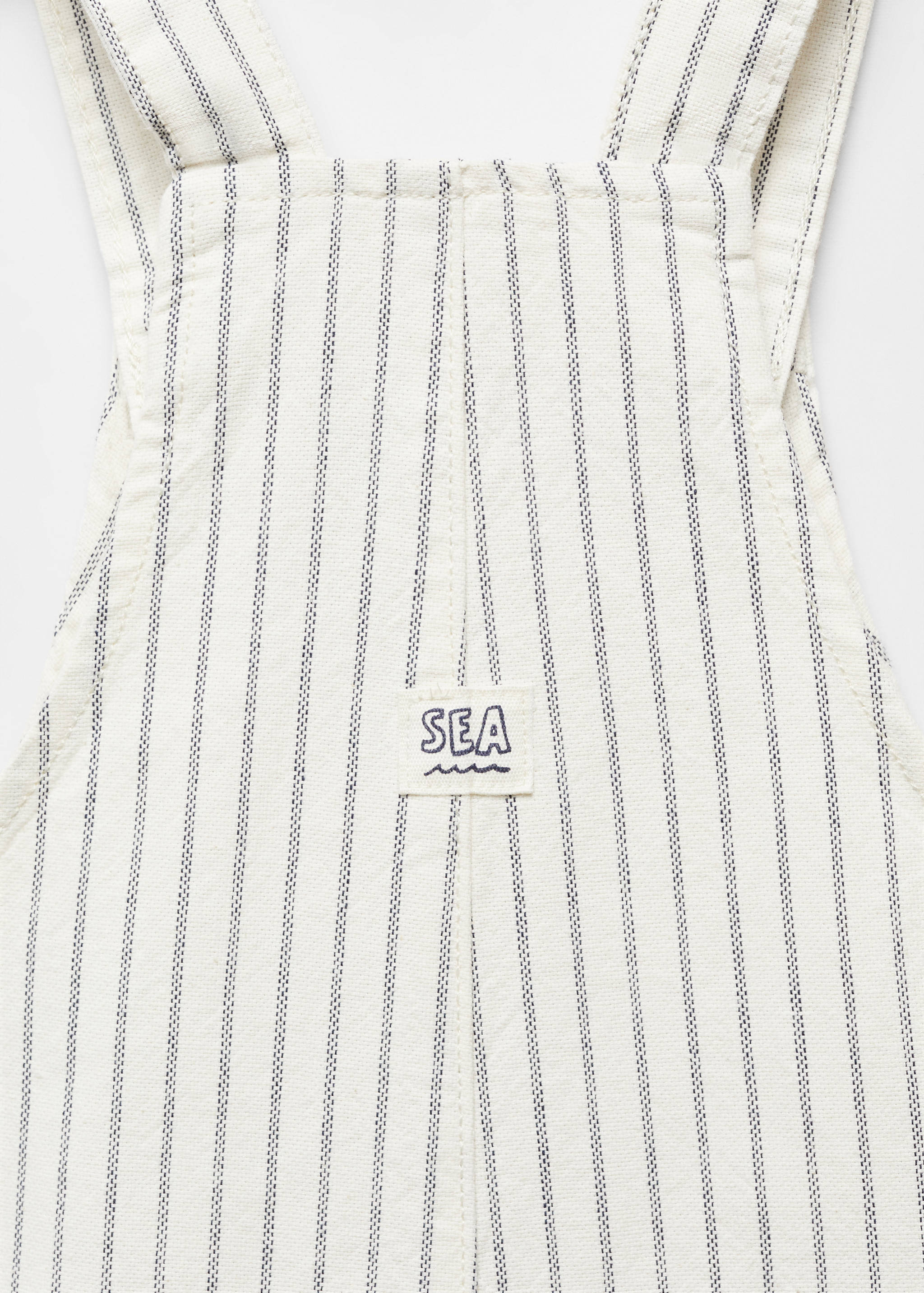 Salopette coton rayures - Détail de l'article 0