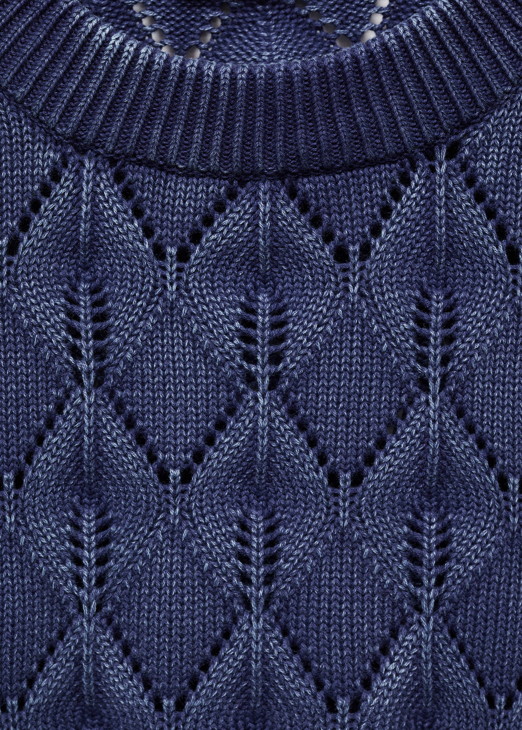 Openwork knit sweater - Details of the article 8