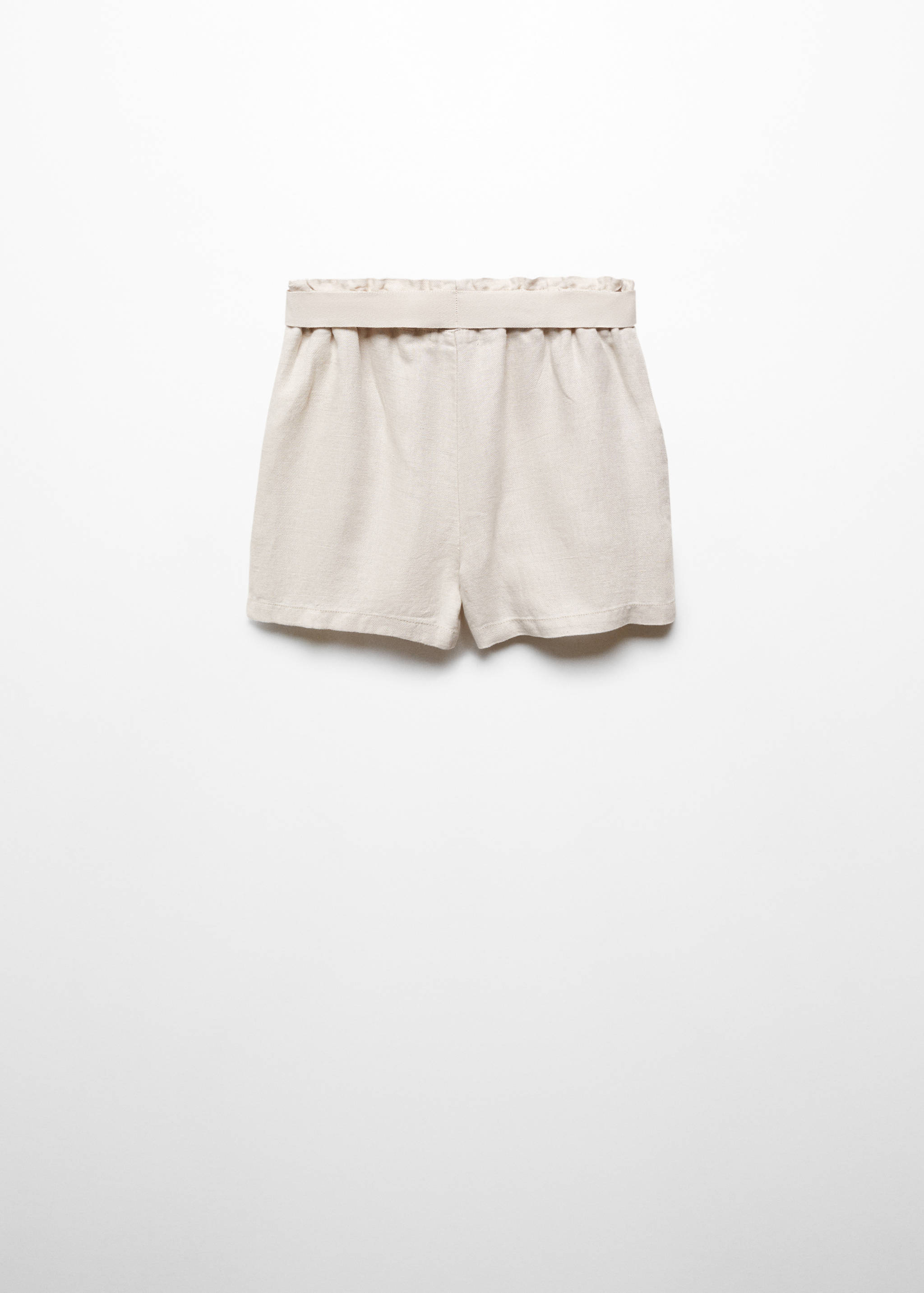 Belt line short - Reverse of the article