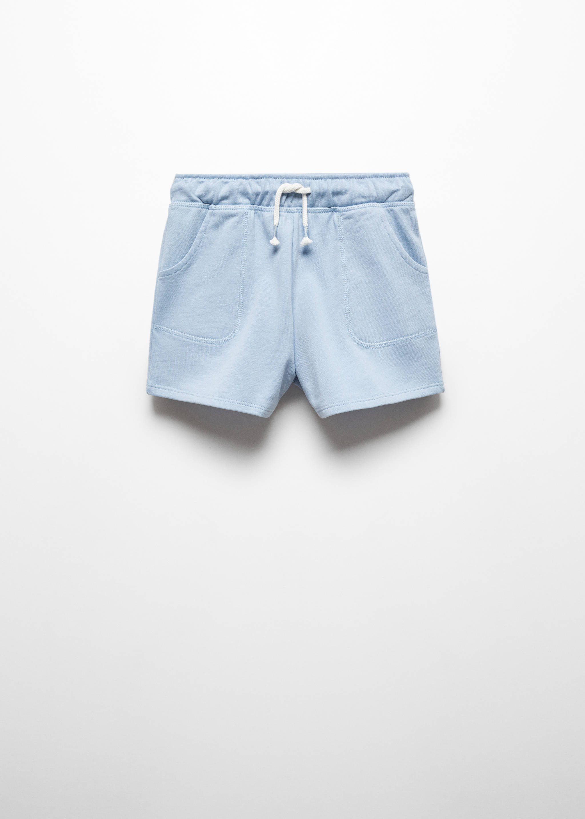 Cotton drawstring waist shorts - Article without model