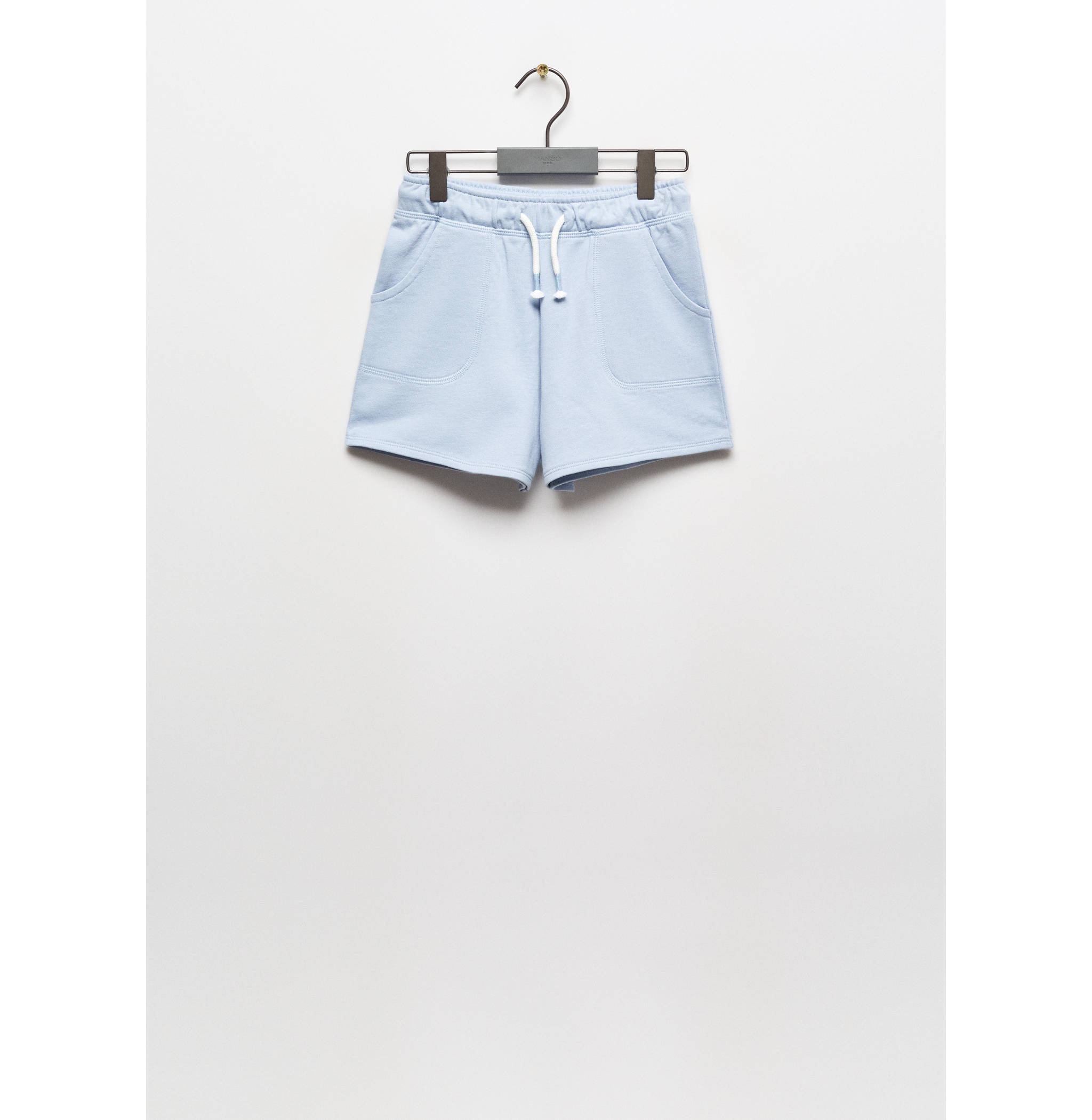 Cotton drawstring waist shorts - Article without model