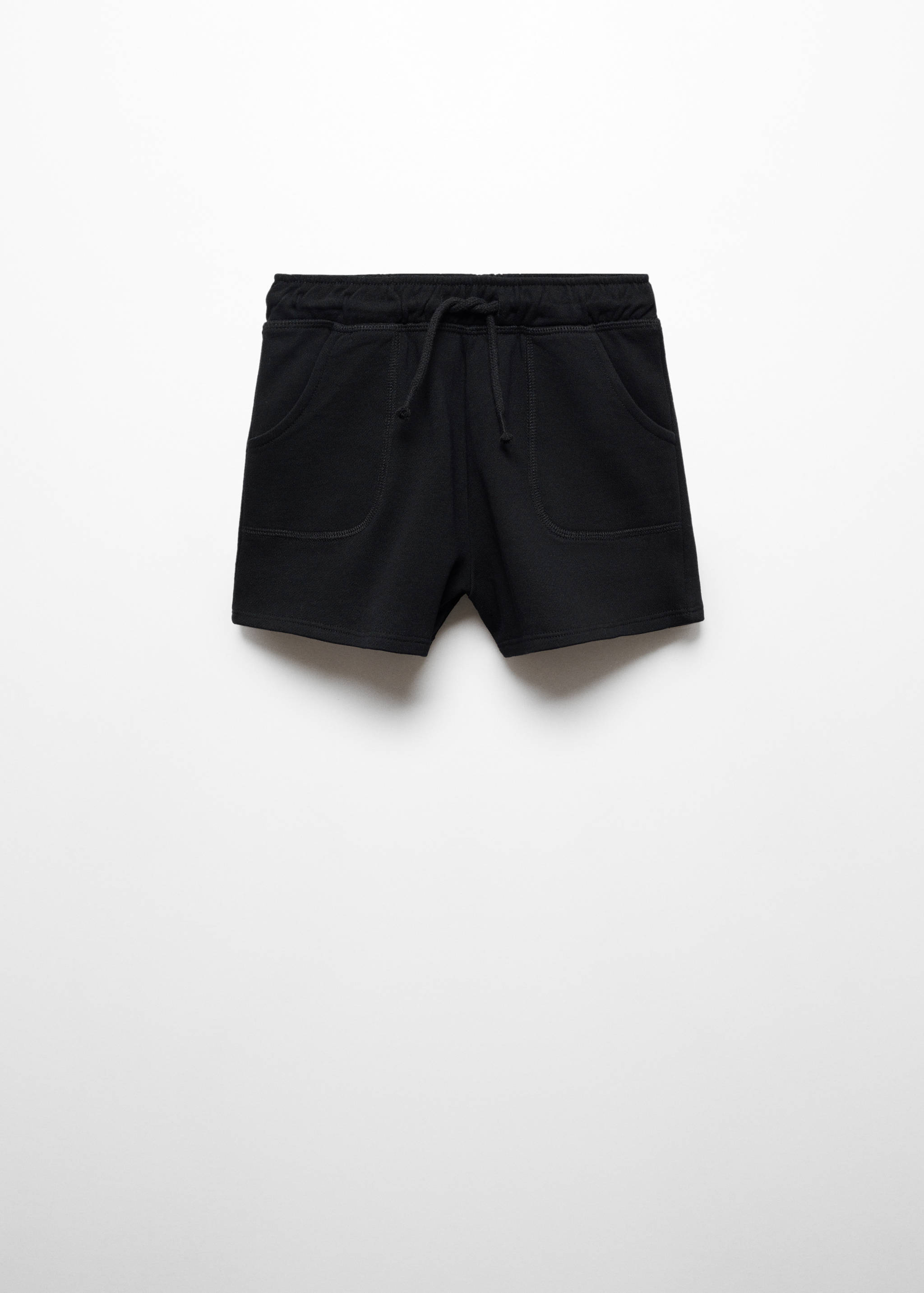 Cotton drawstring waist shorts - Article without model