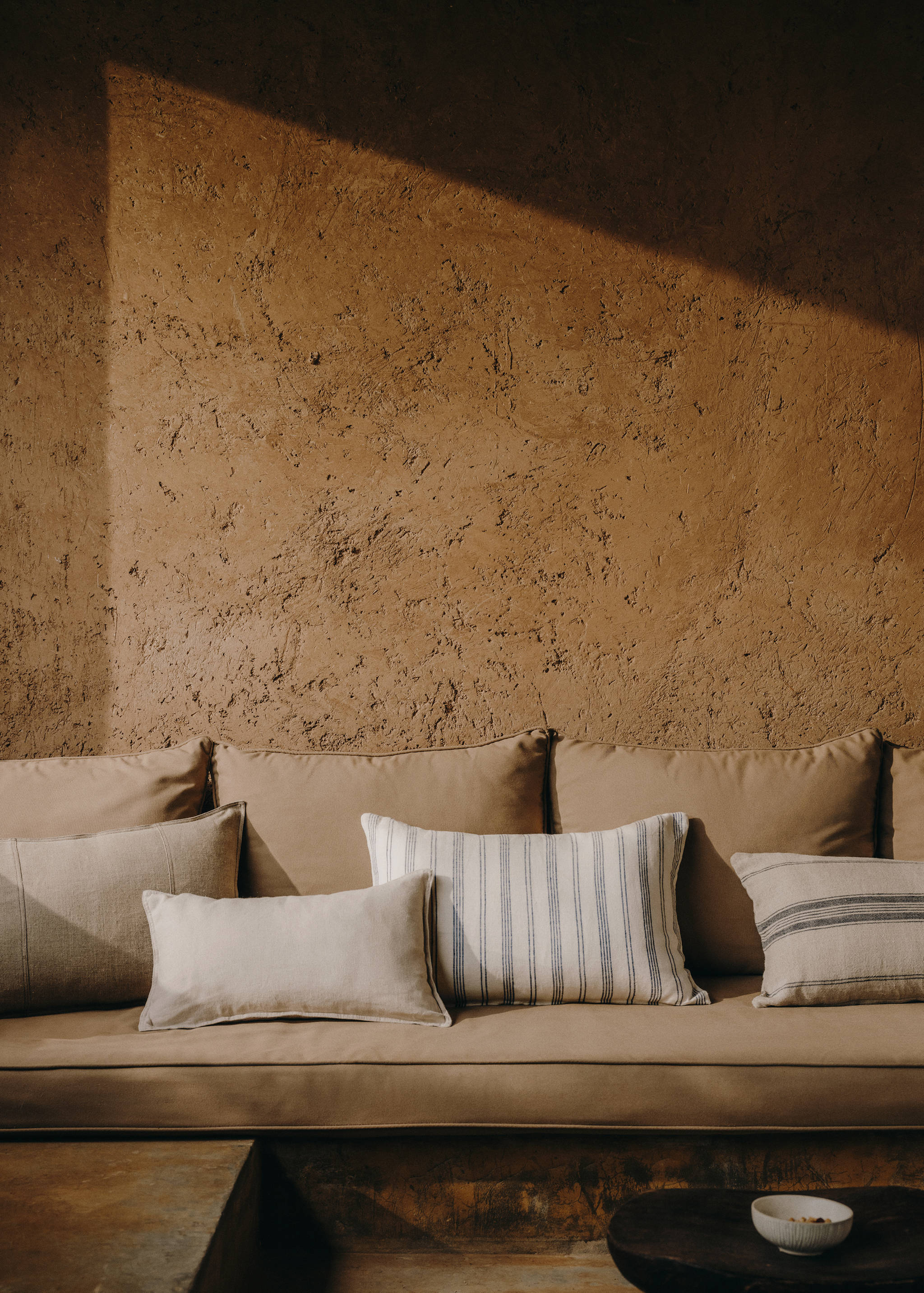 100% linen striped cushion cover 40x60cm - Details of the article 6