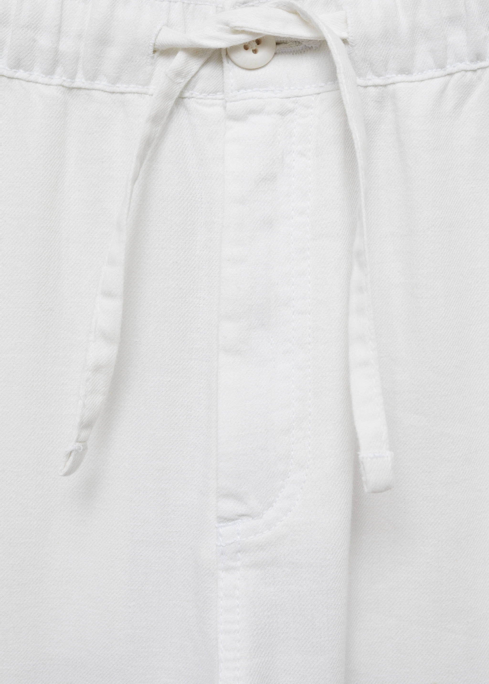 Calças jogger de linho - Pormenor do artigo 8