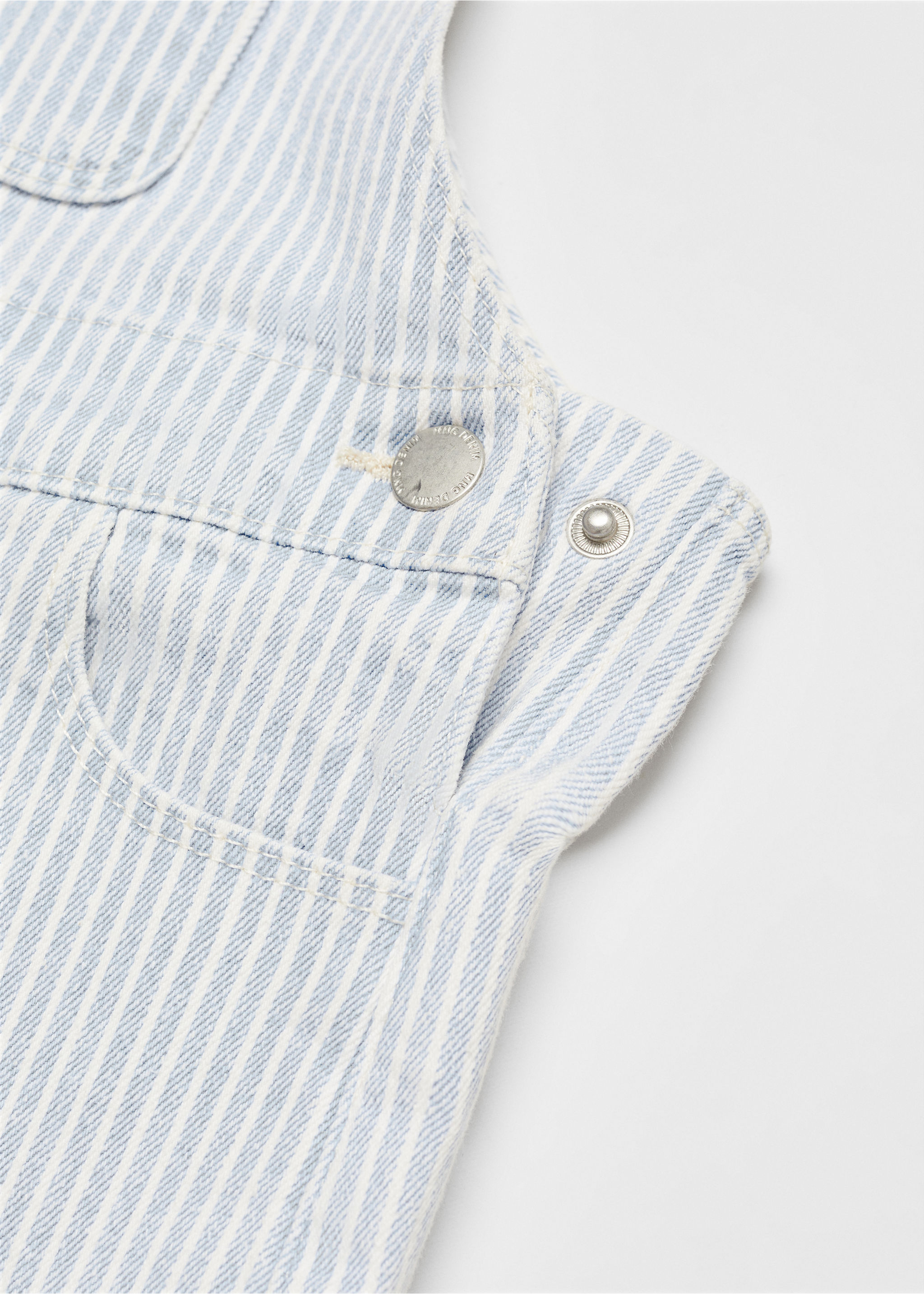 Denim dungarees stripes - Details of the article 0