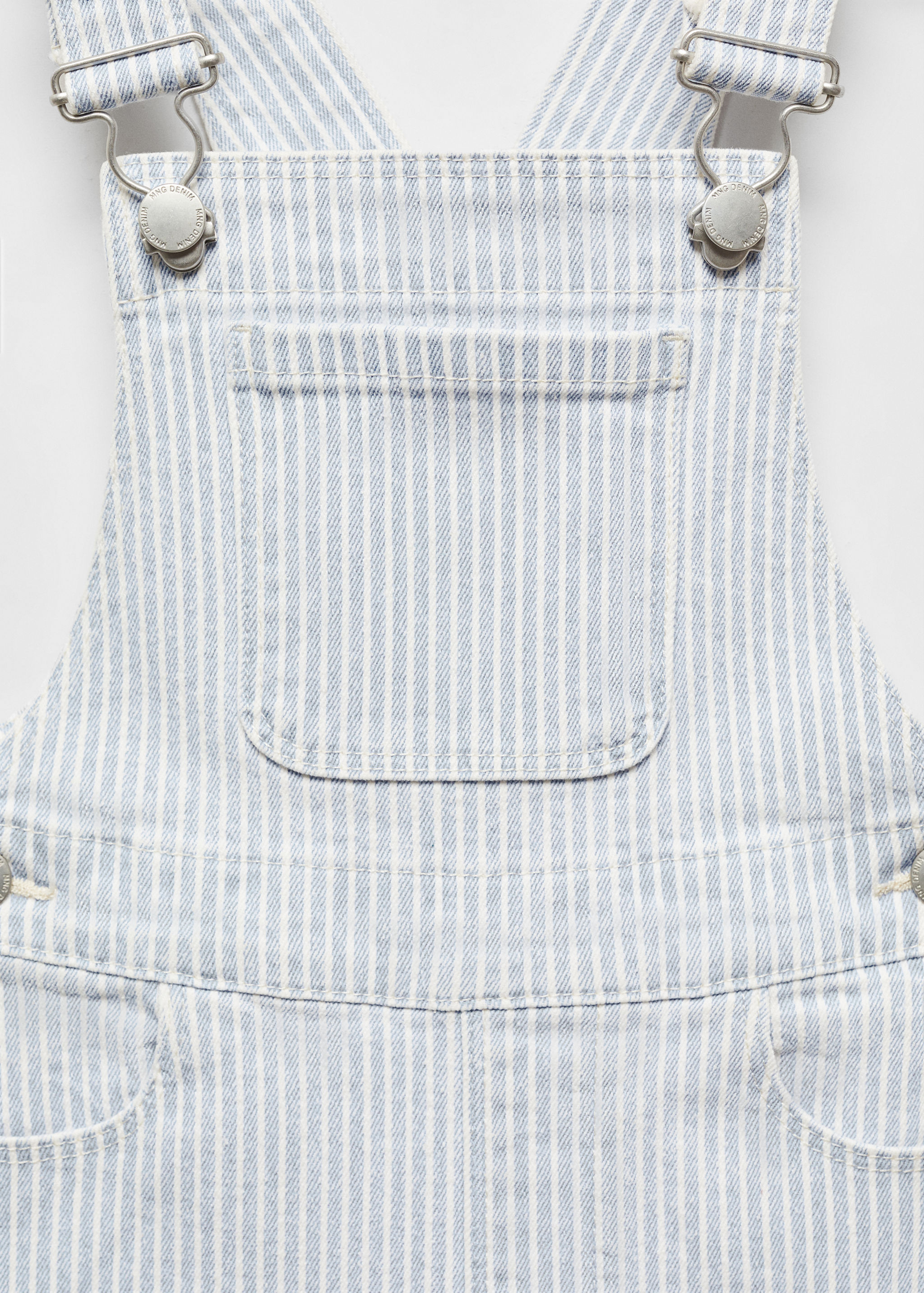 Denim dungarees stripes - Details of the article 8