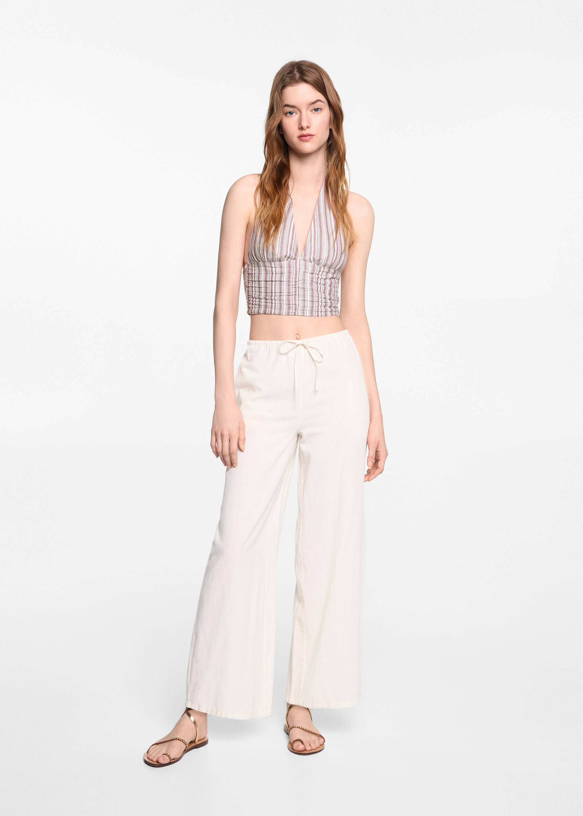 Top halter schiena scoperta - Piano generale