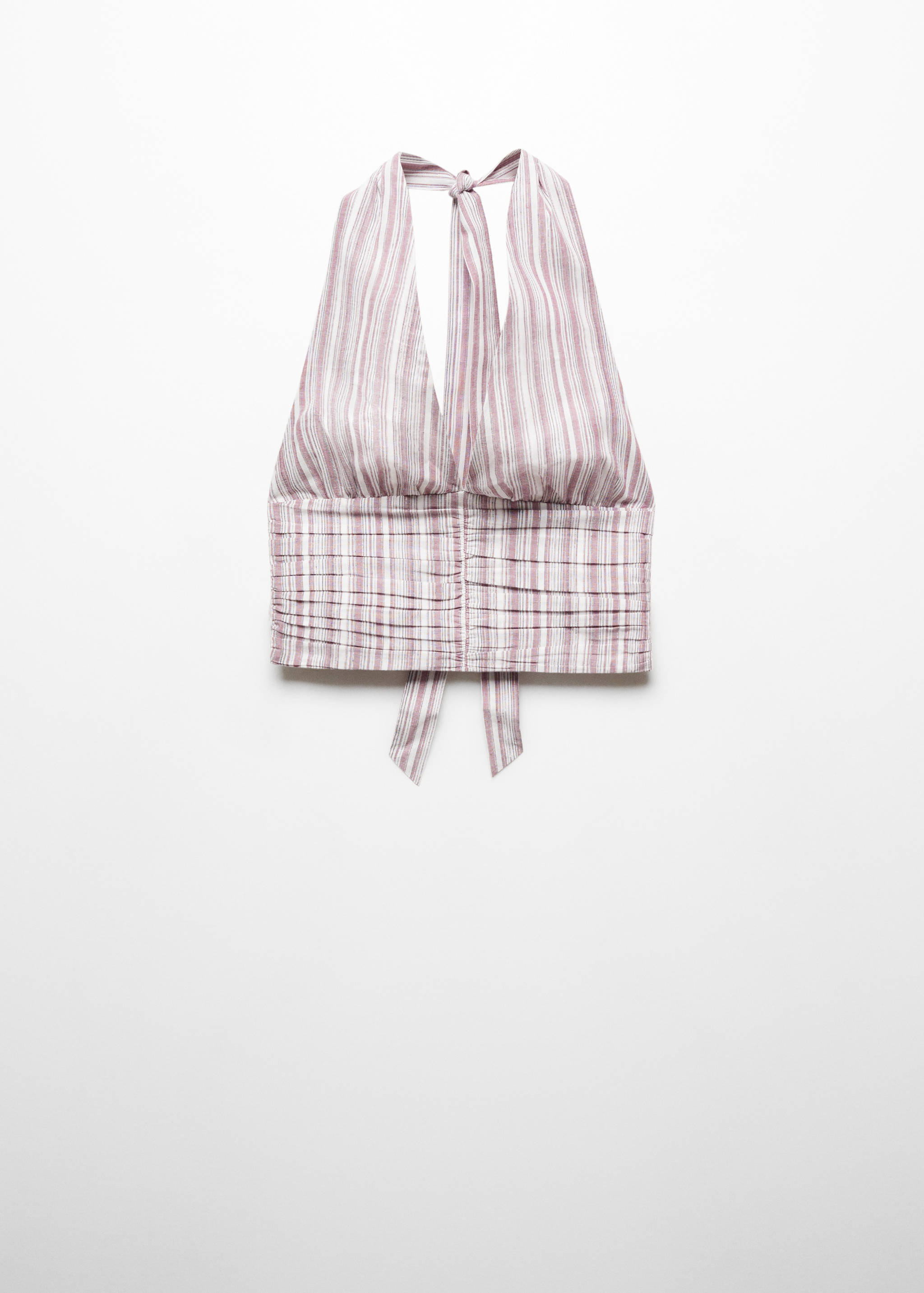 Top halter schiena scoperta - Articolo senza modello