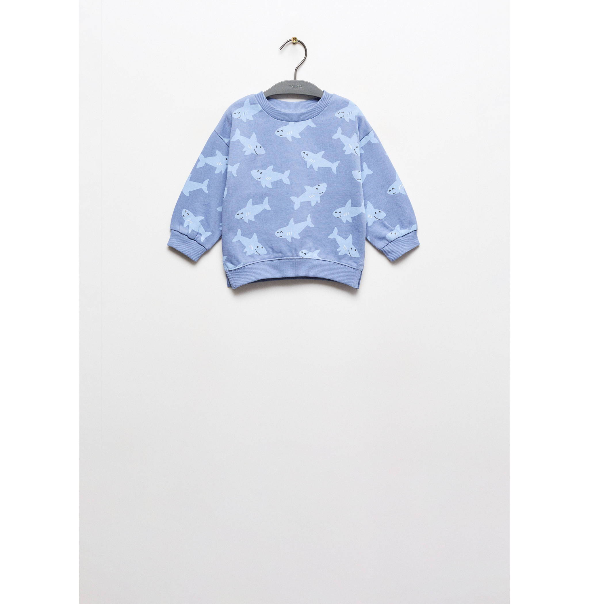 Shark-print sweatshirt - Article without model