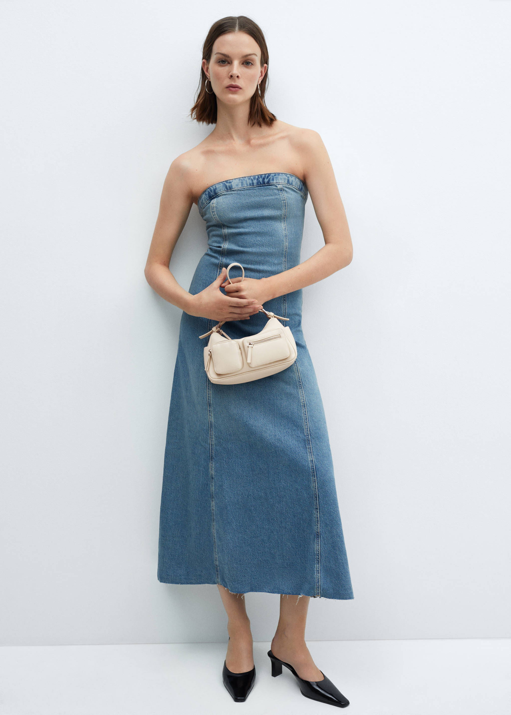 Shoulder bag with pockets - General plane