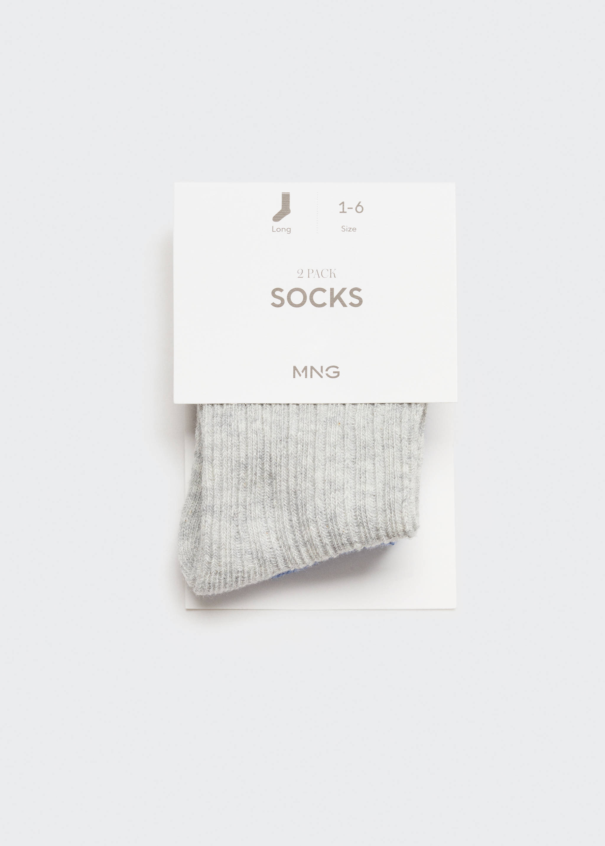 Σετ 2 ζευγάρια κάλτσες πλεκτές - Προϊόν χωρίς μοντέλο