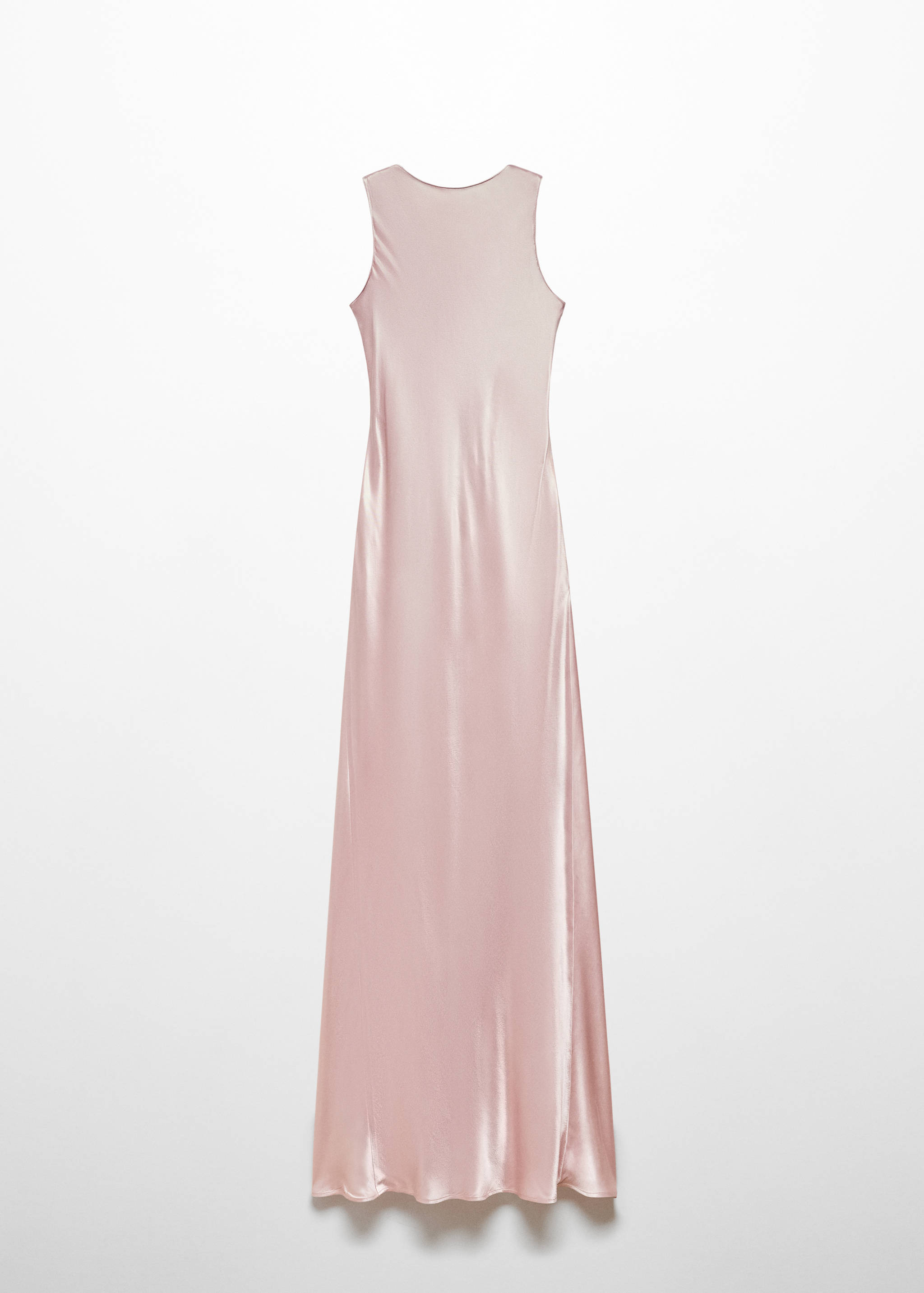 Vestido satinado espalda abierta - Artículo sin modelo
