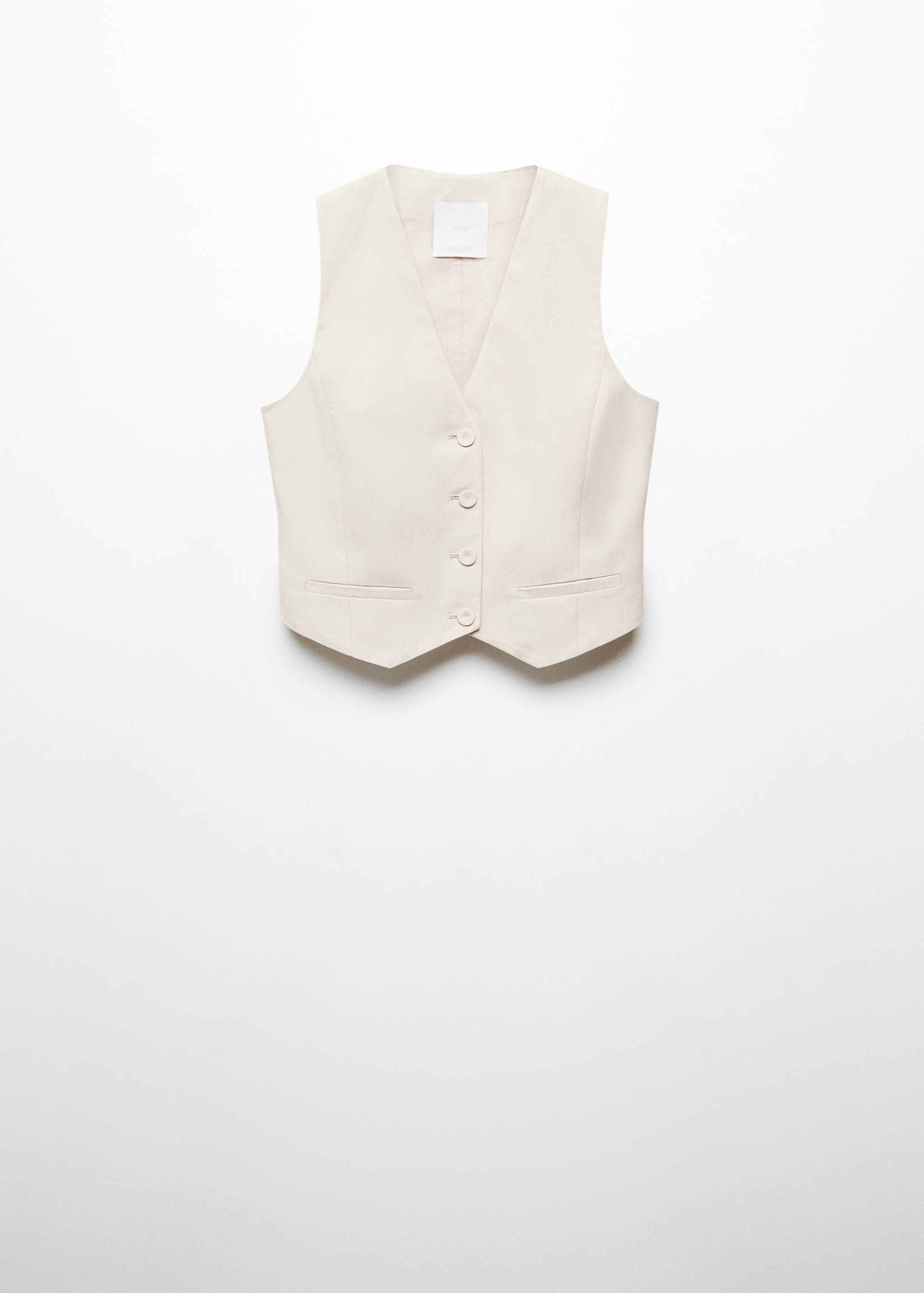 Gilet completo bottoni - Articolo senza modello