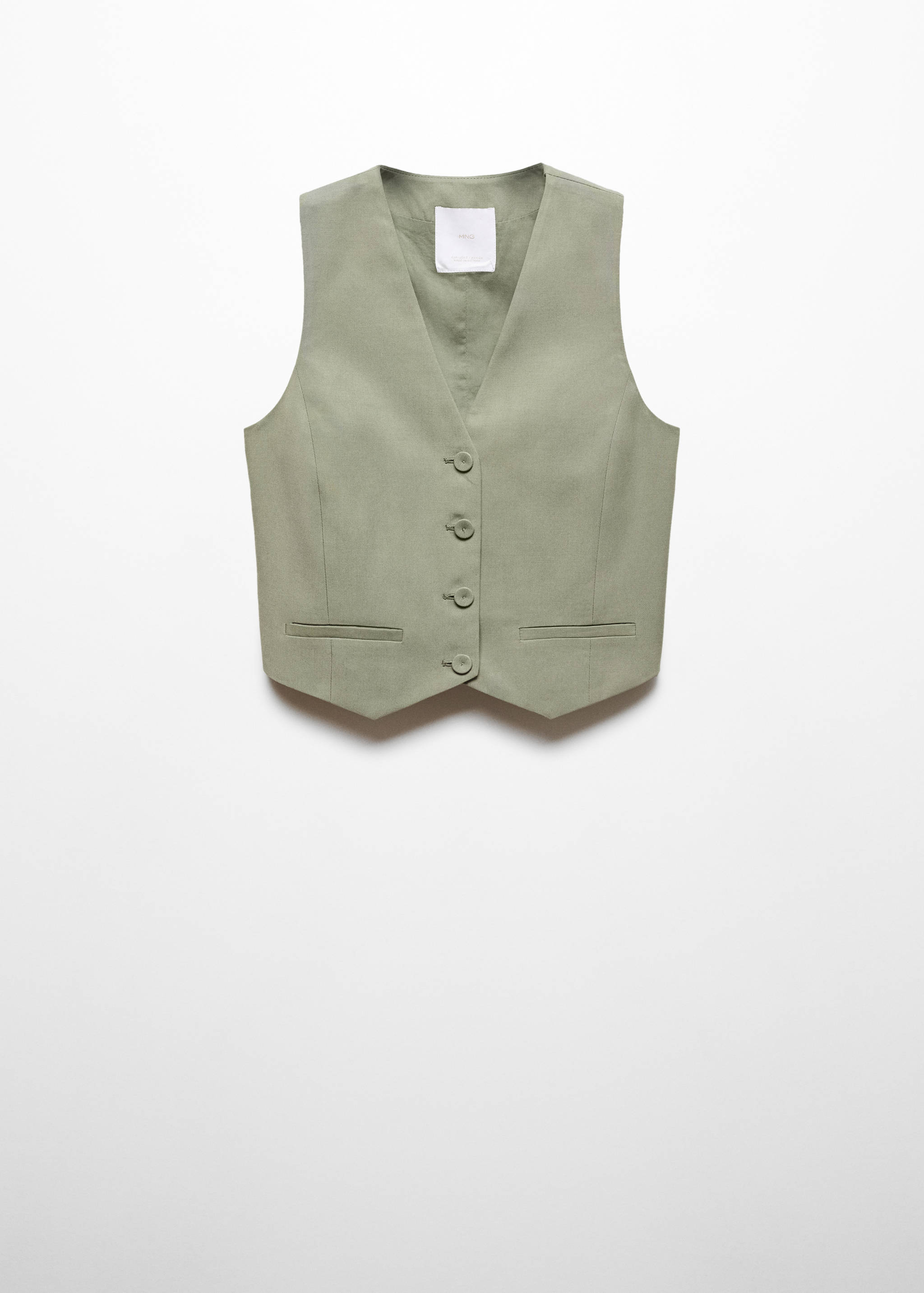 Suit vest with buttons - Article without model