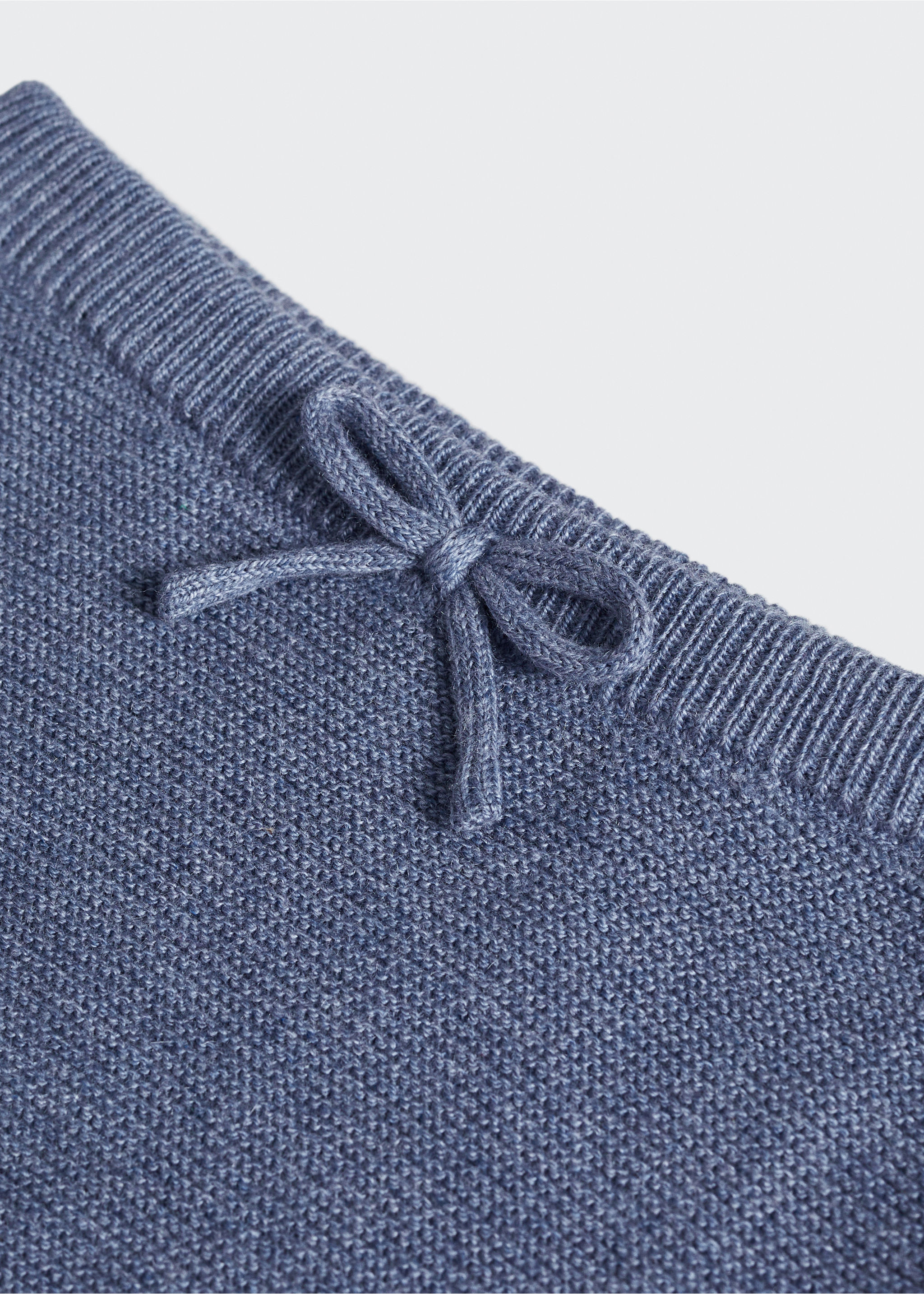 Knitted cotton short - Details of the article 0