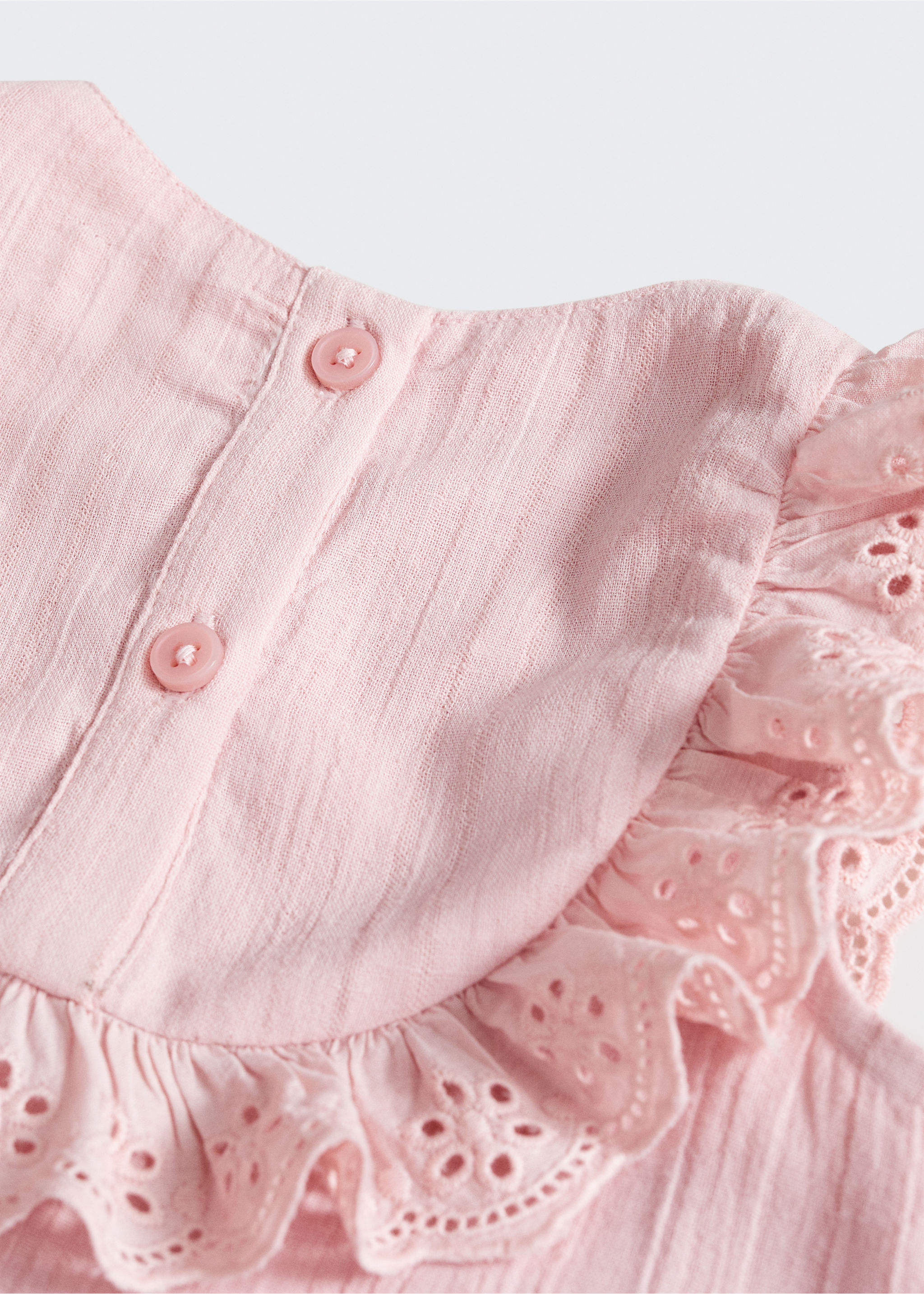 Ruffled cotton frock and dress - Details of the article 8
