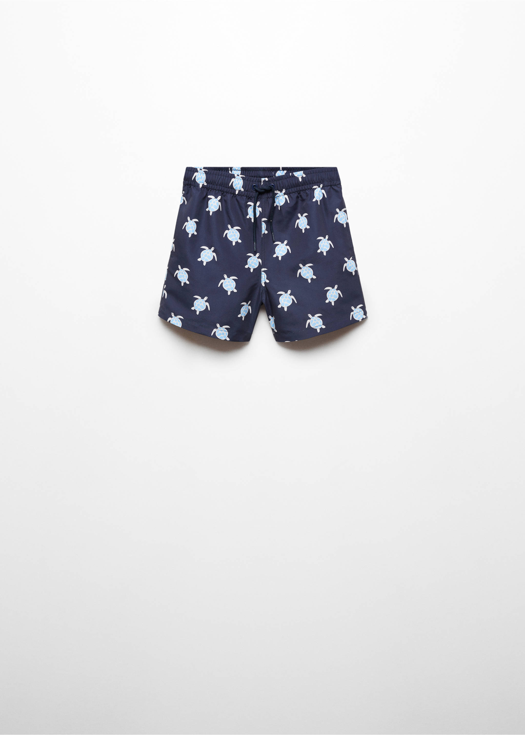 Plavky s potiskem želv - Zboží bez modelu, Námořnická modrá. Ref: 67066339-00.