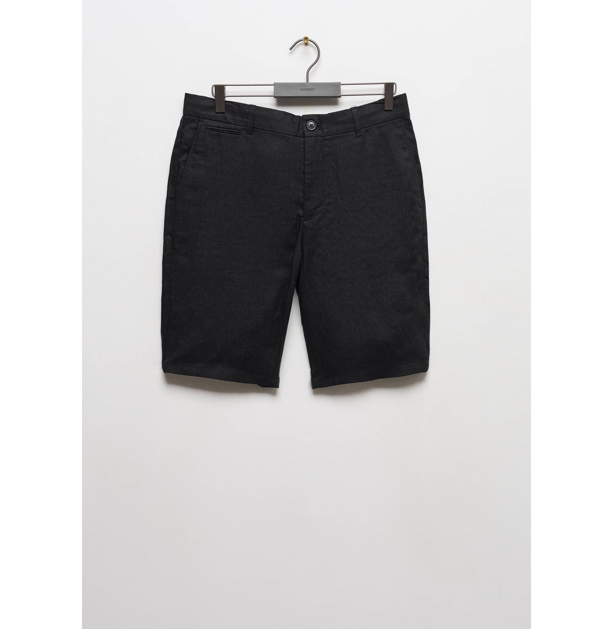 Slim-Fit-Bermudashorts aus 100 % Leinen - Artikel ohne Model