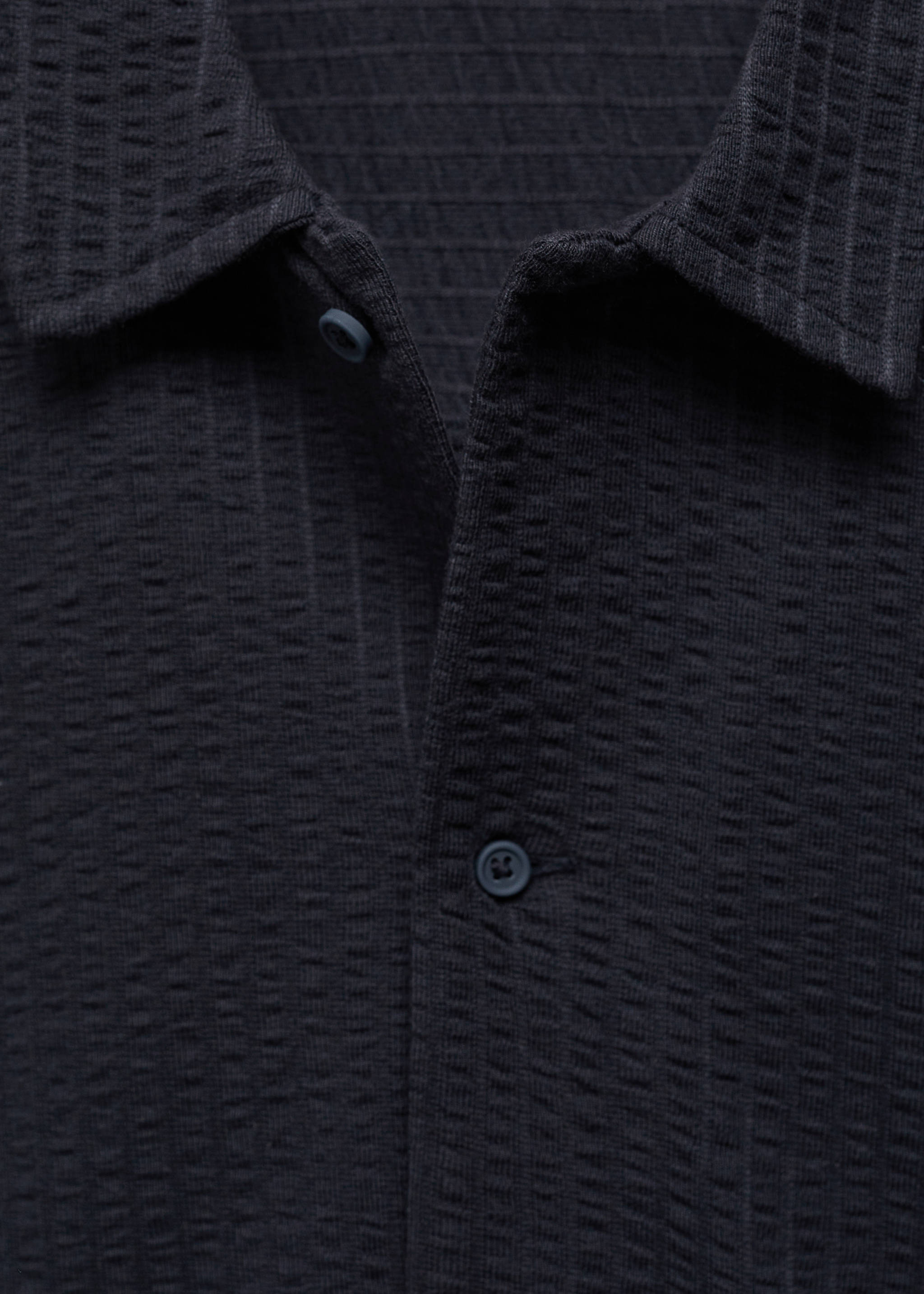 Seersucker-Baumwollhemd - Detail des Artikels 8