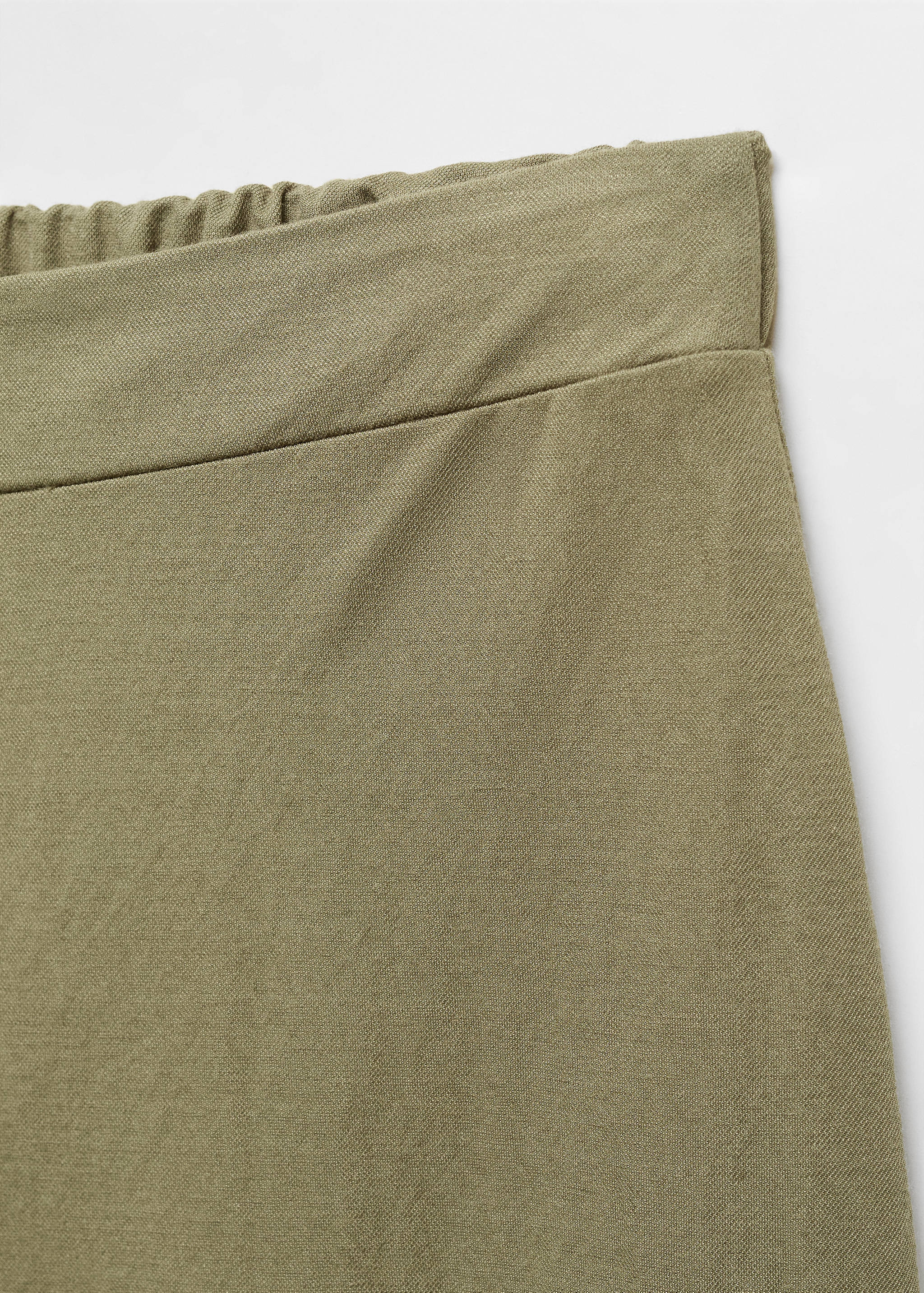 Pantalons crop cintura elàstica - Detall de l'article 8