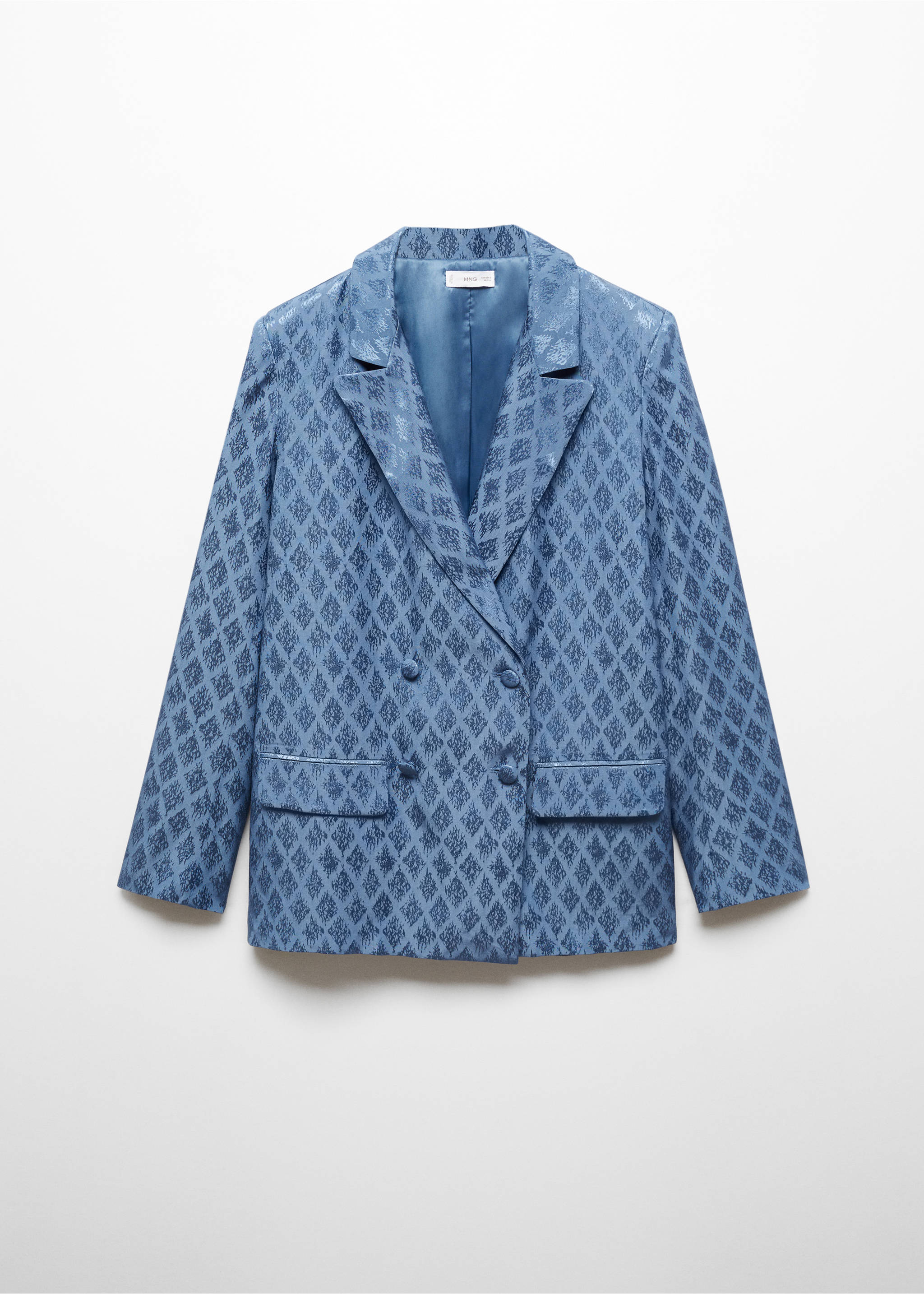 Zweireihiger Blazer - Artikel ohne Model, Blau. Ref: 67066743-00.