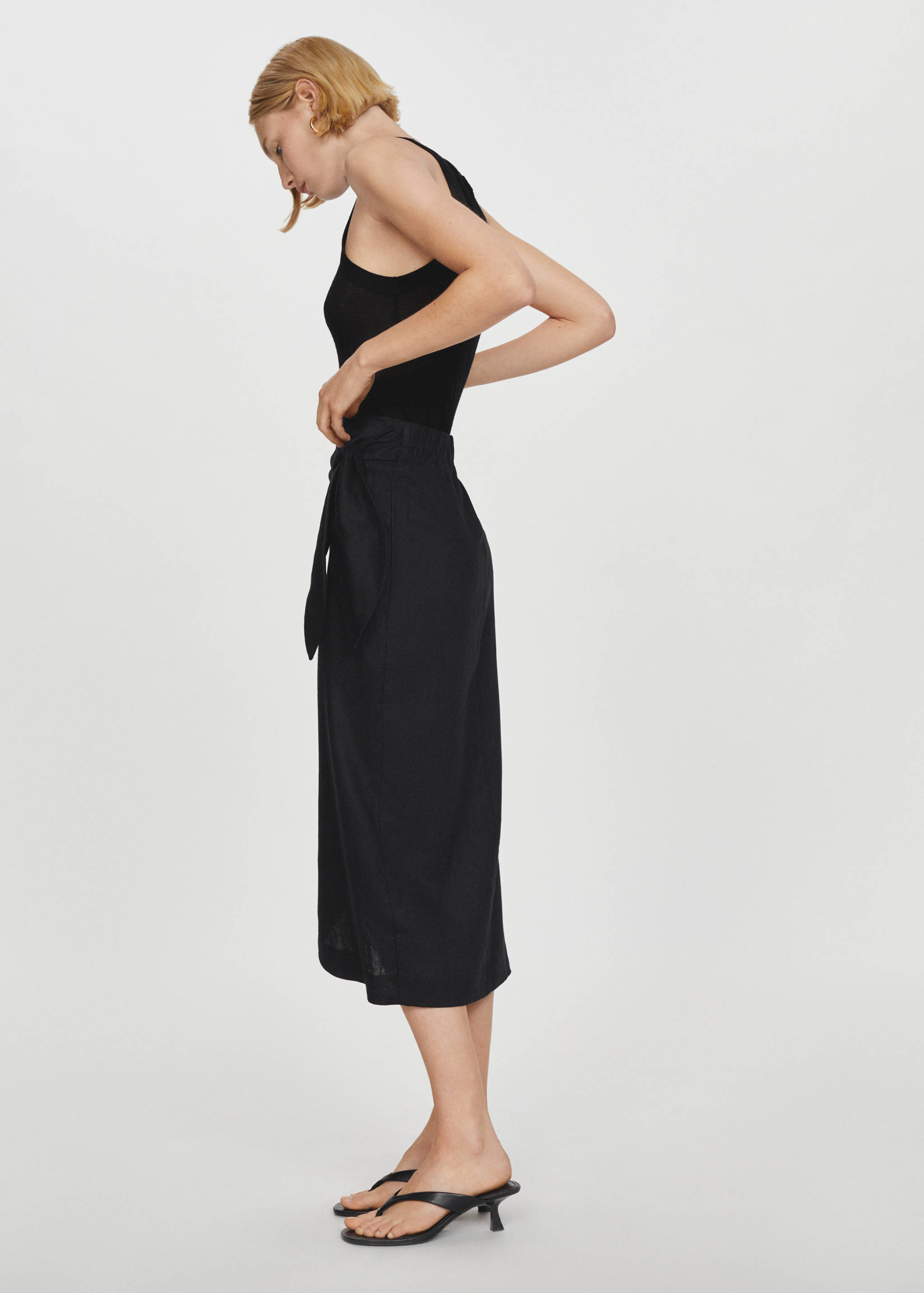 Spódnica pareo z lnu - Szczegóły artykułu 6