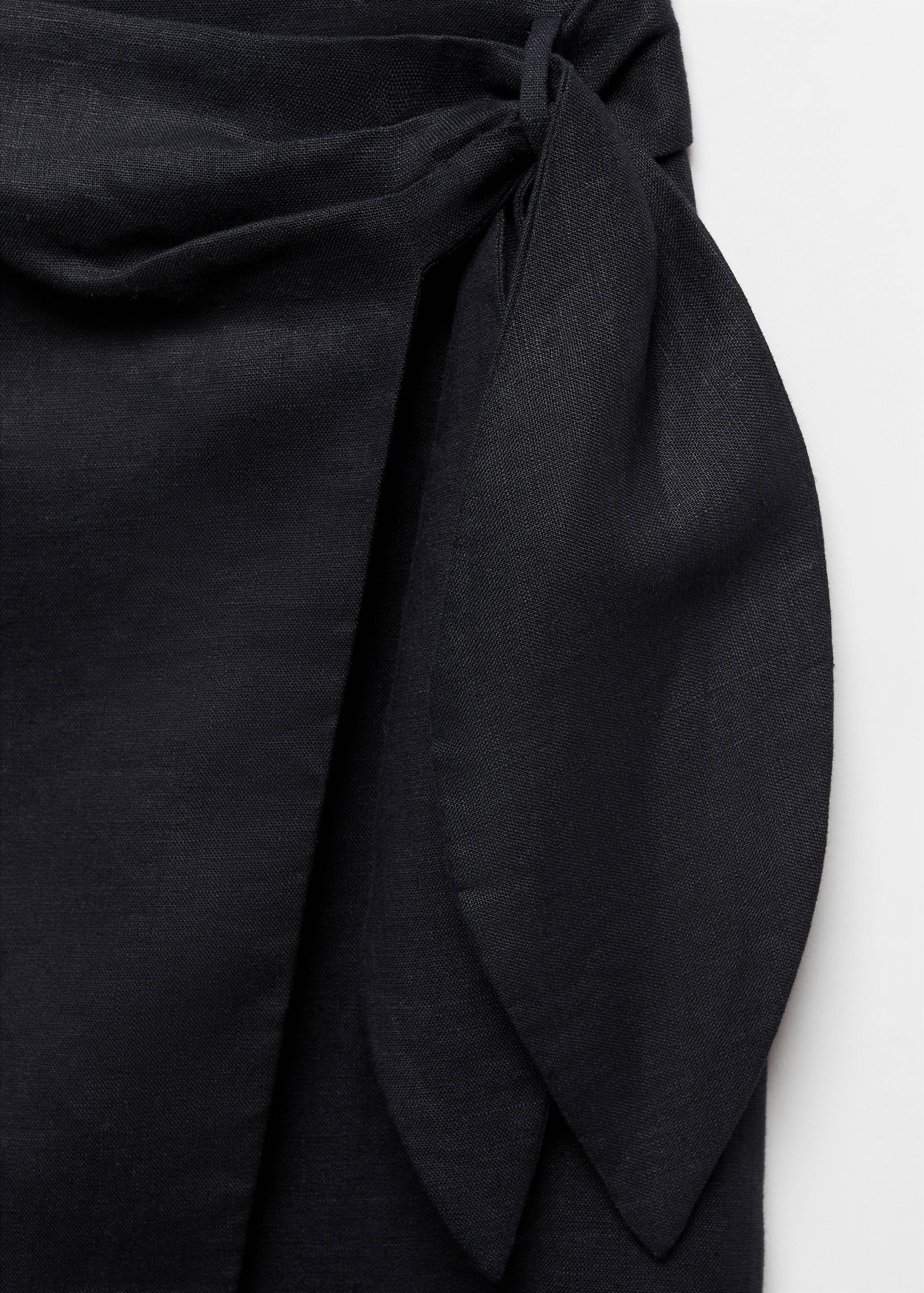 Spódnica pareo z lnu - Szczegóły artykułu 8