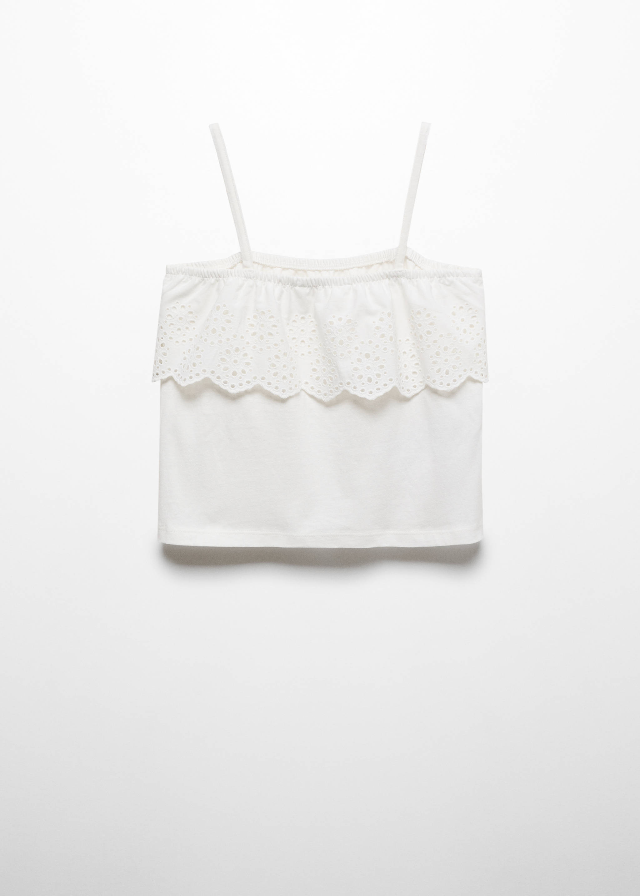 Camiseta bordado suizo - Reverso del artículo