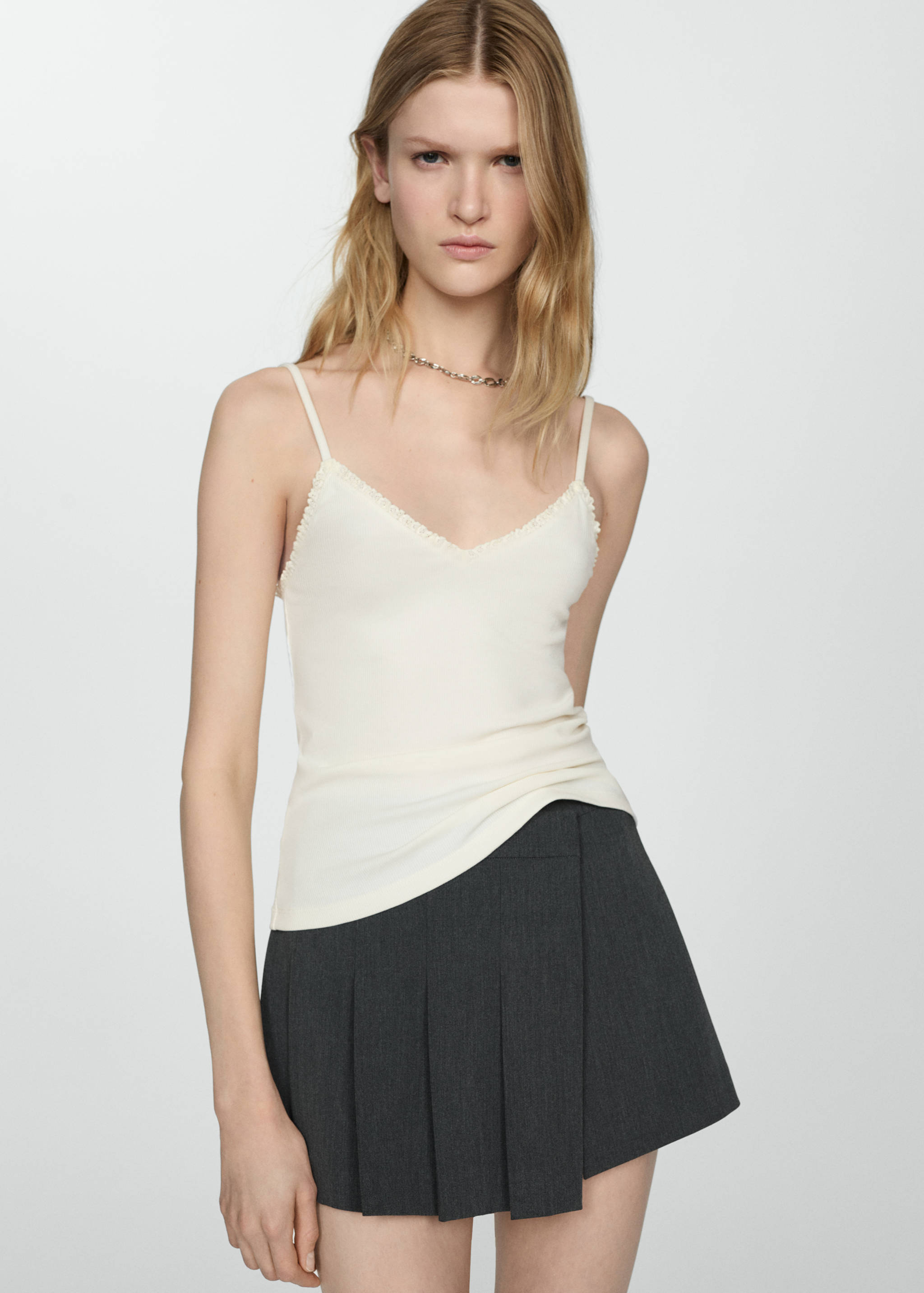 Vékony pántos top - Felezősík