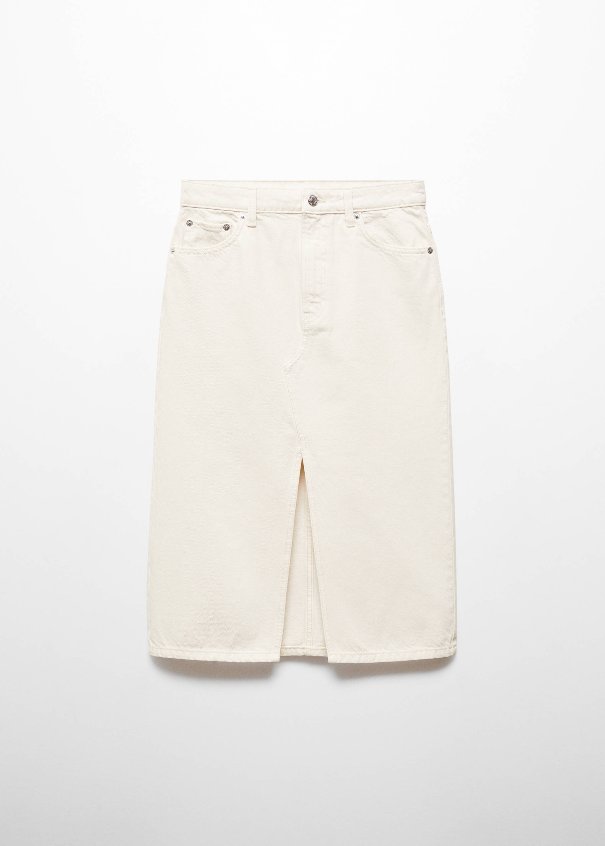 Falda midi vaquera - Artículo sin modelo