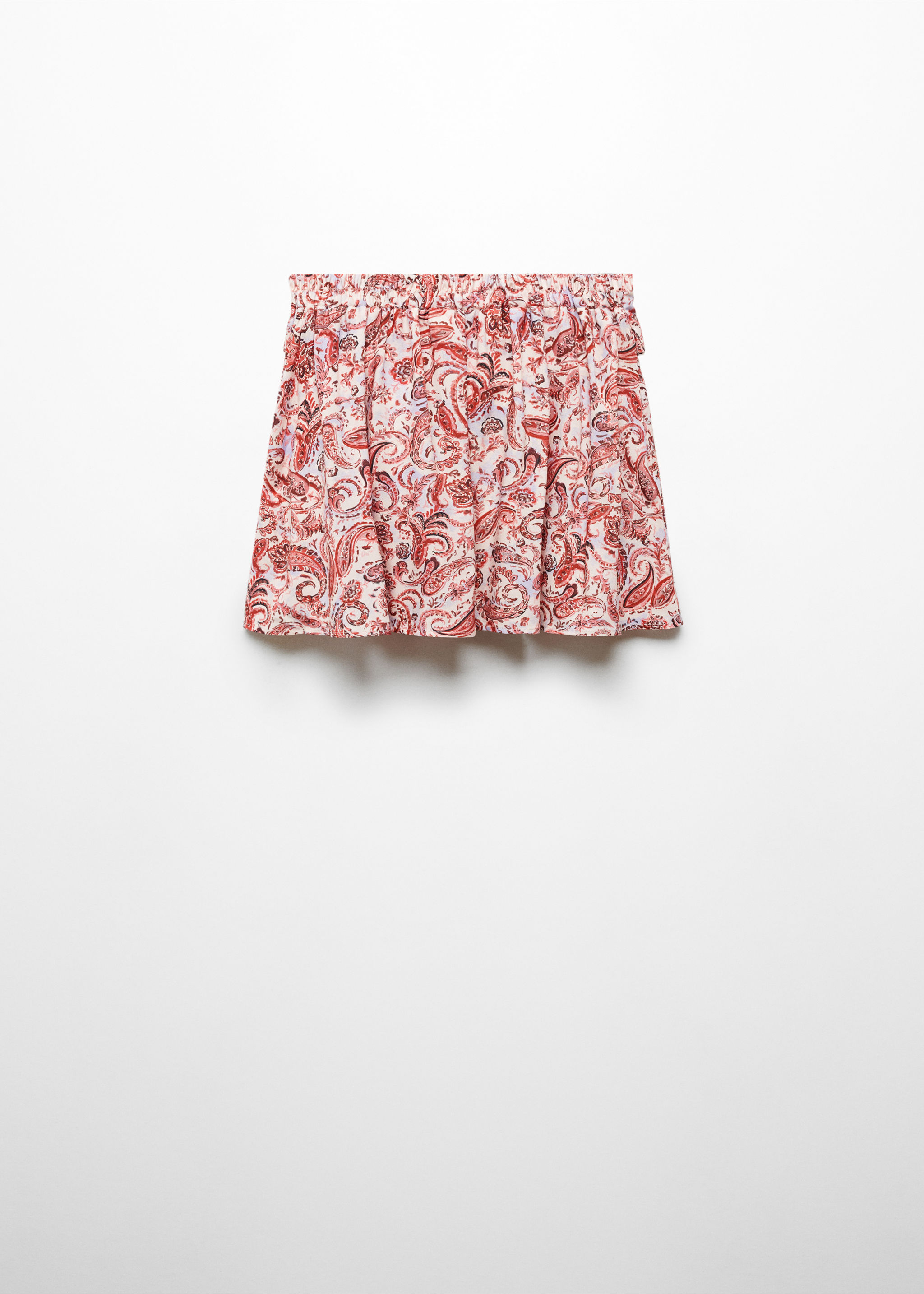 Paisley print skirt - Reverse of the article